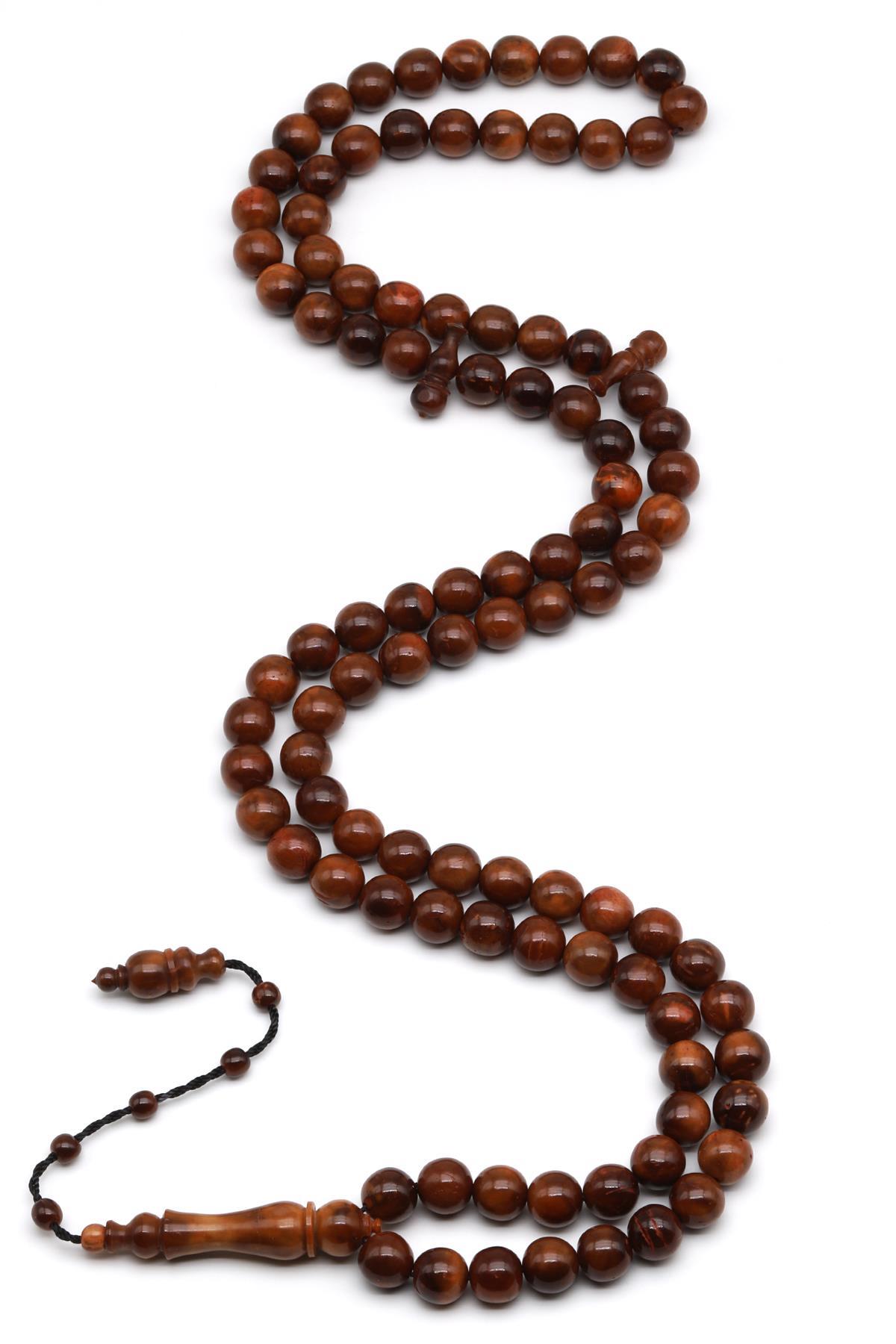 Kuka Ağacı 99'lu Tesbih 9 mm Küre Kesim