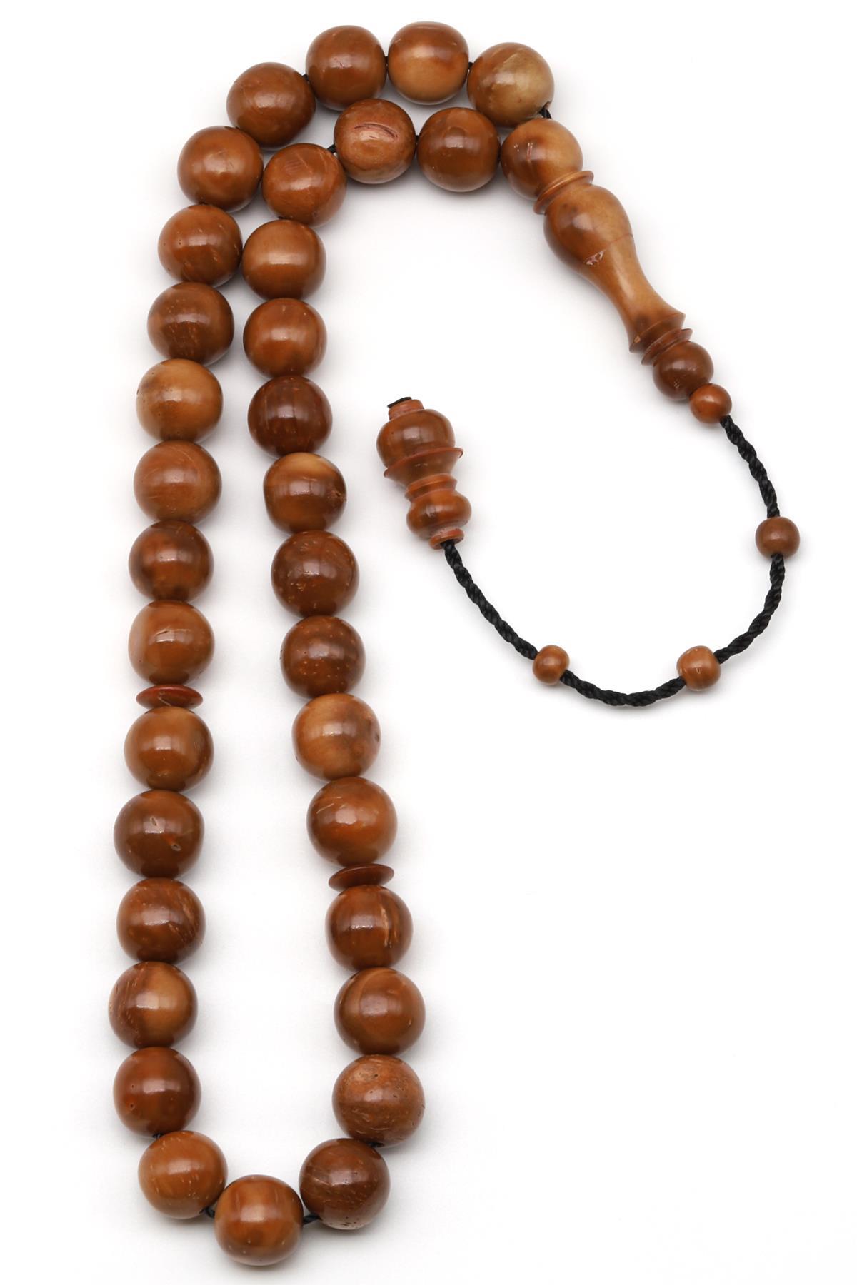 Kuka Ağacı Tesbih 10 mm Küre Kesim