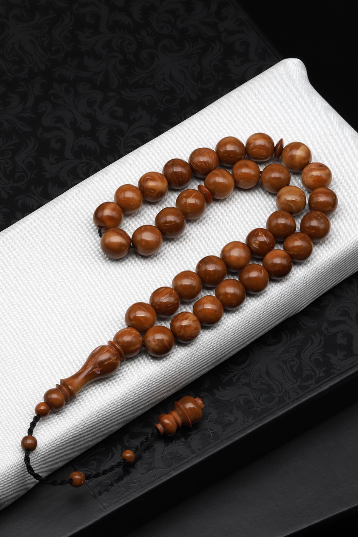 Kuka Ağacı Tesbih 10 mm Küre Kesim