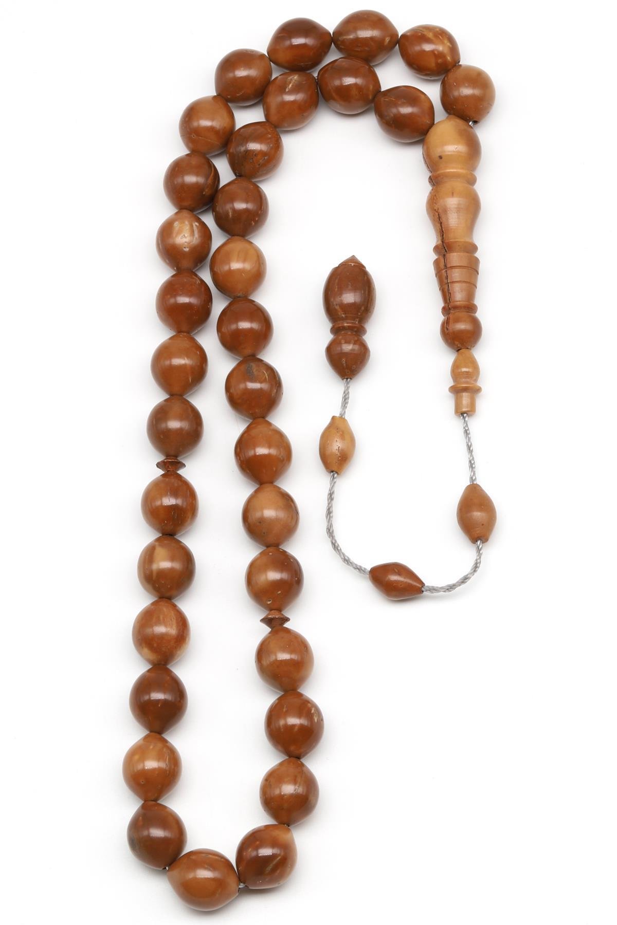 Kuka Ağacı Tesbih 10 x 11 mm Beyzi Kesim