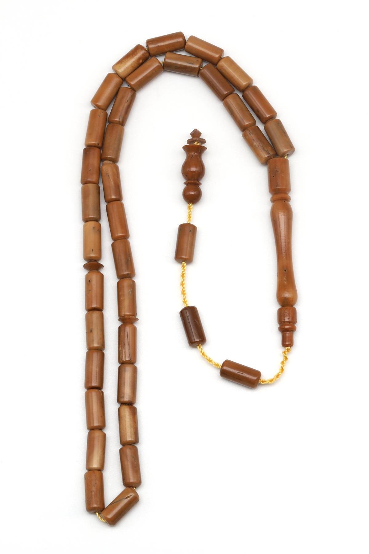 Kuka Ağacı Tesbih 5 x 10 mm Kesme Silindir Kesim 