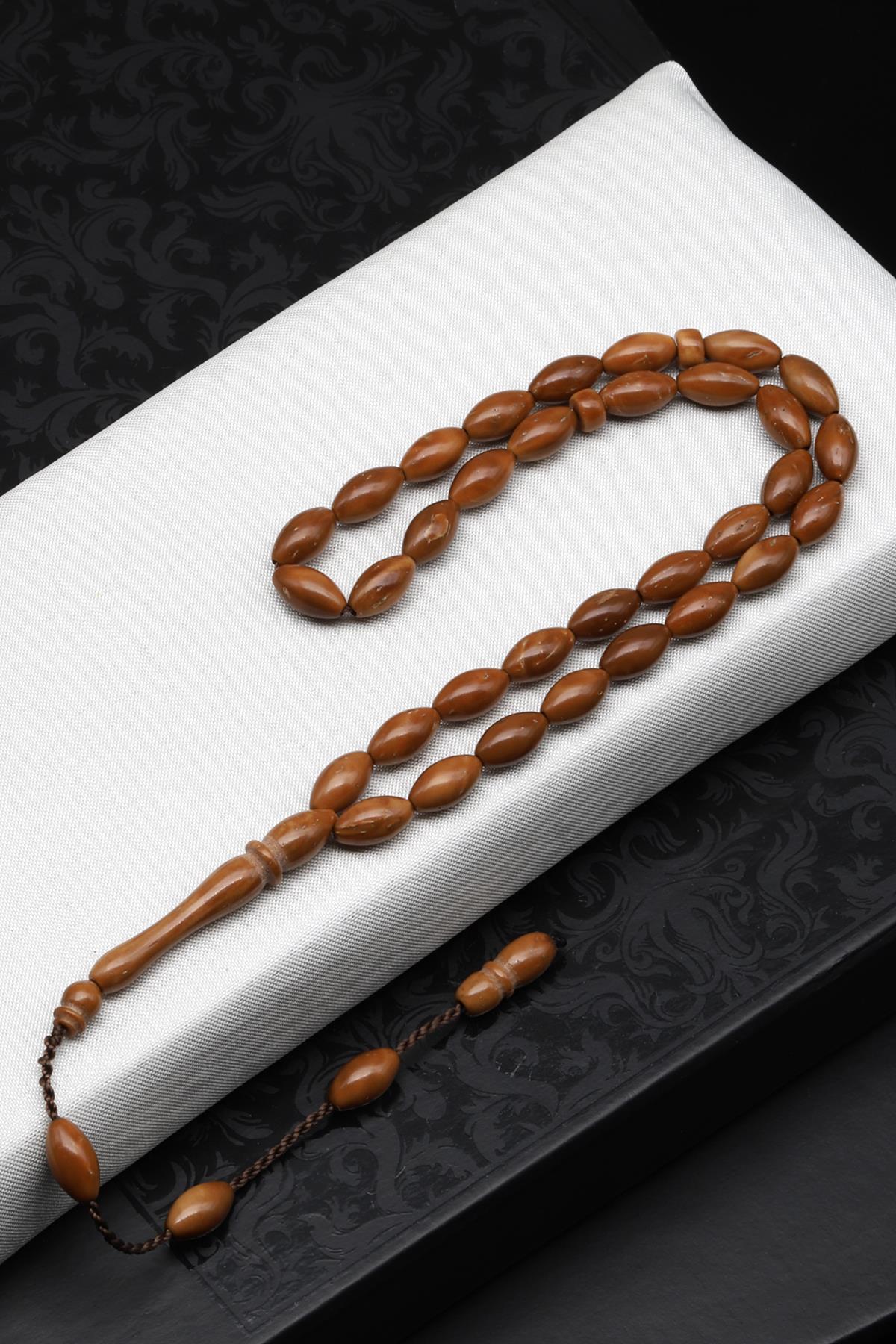 Kuka Ağacı Tesbih 5 x 9 mm Arpa Kesim