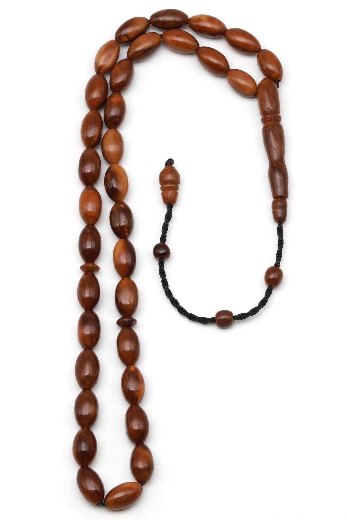 Kuka Ağacı Tesbih 6 x 10 mm Arpa Kesim