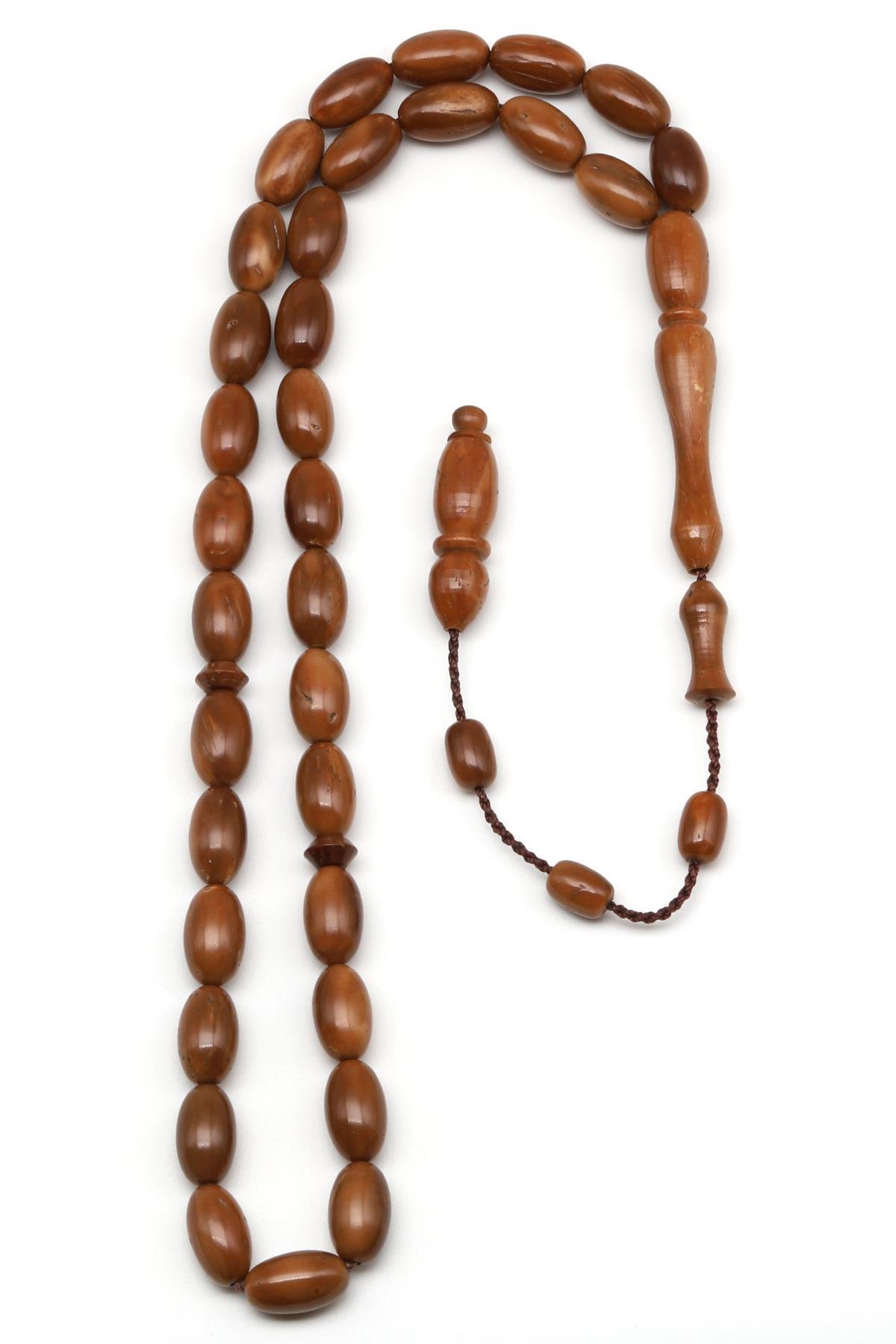 Kuka Ağacı Tesbih 6 x 11 mm Arpa Kesim