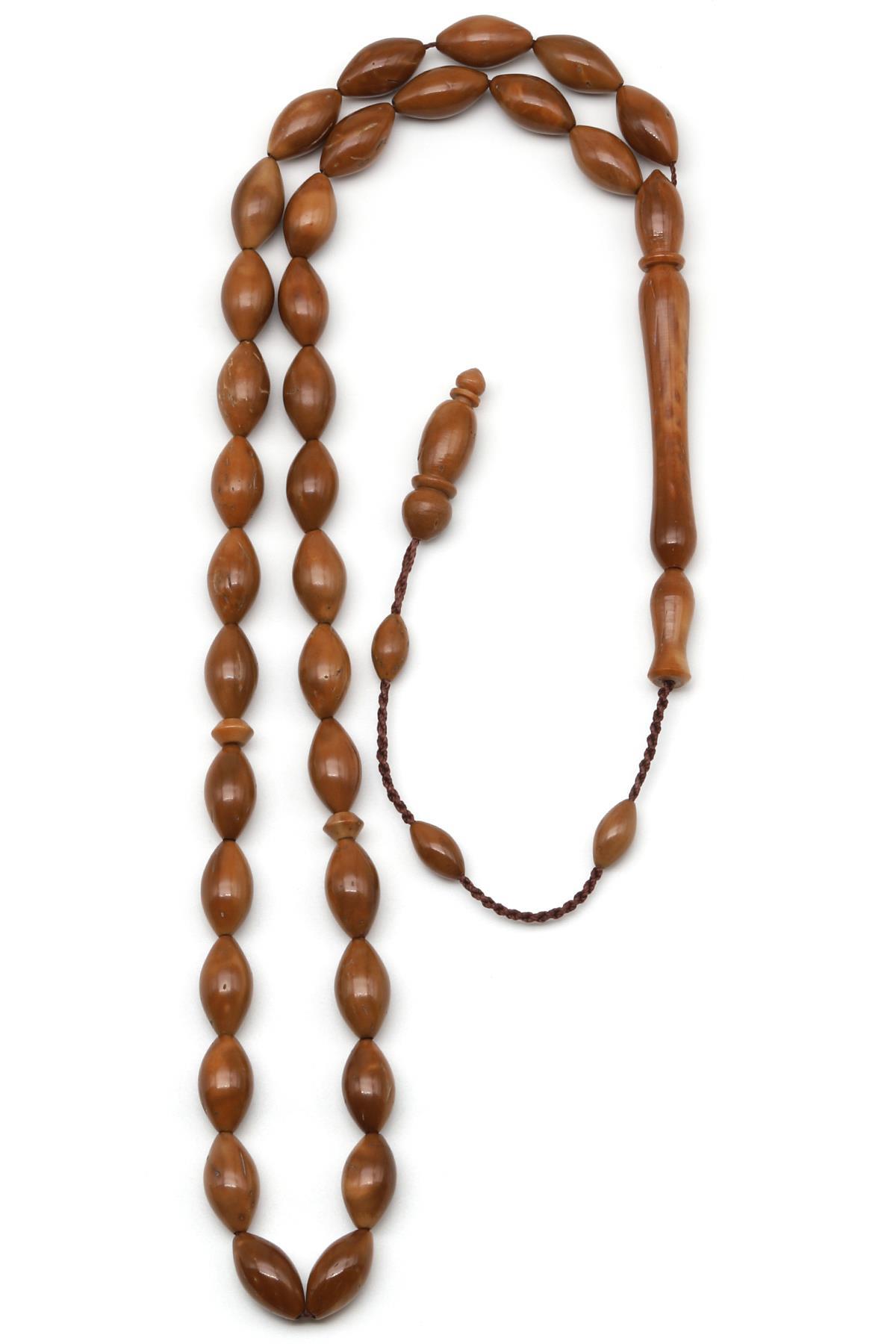 Kuka Ağacı Tesbih 6 x 12 mm Arpa Kesim