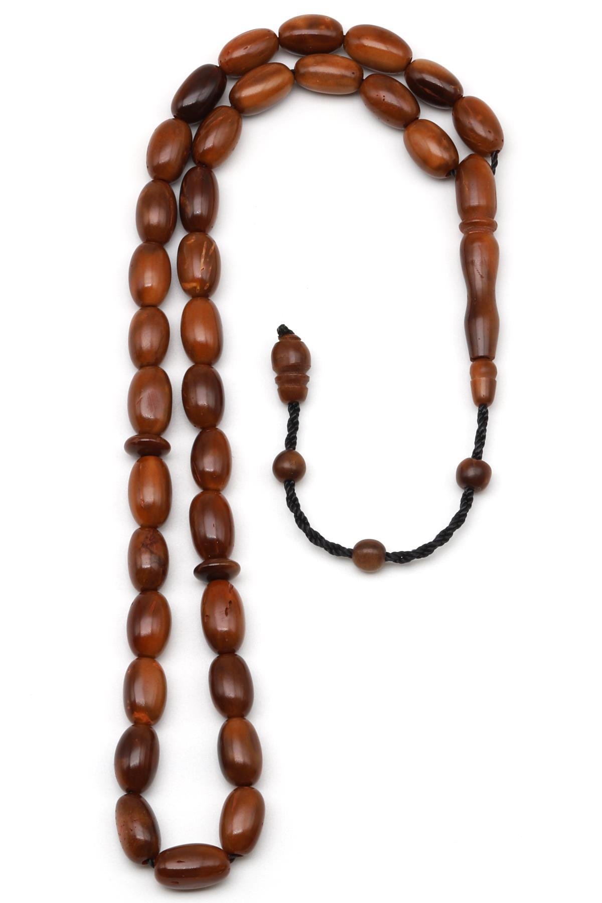 Kuka Ağacı Tesbih 6 x 9 mm Arpa Kesim