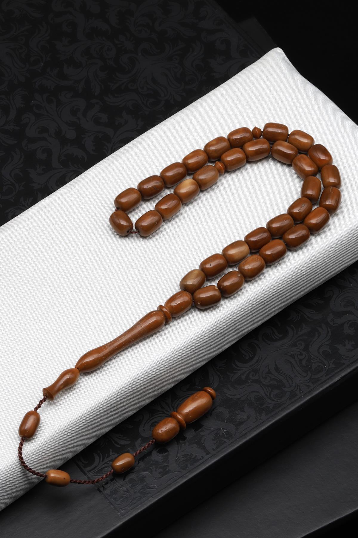 Kuka Ağacı Tesbih 6 x 9 mm Kapsül Kesim