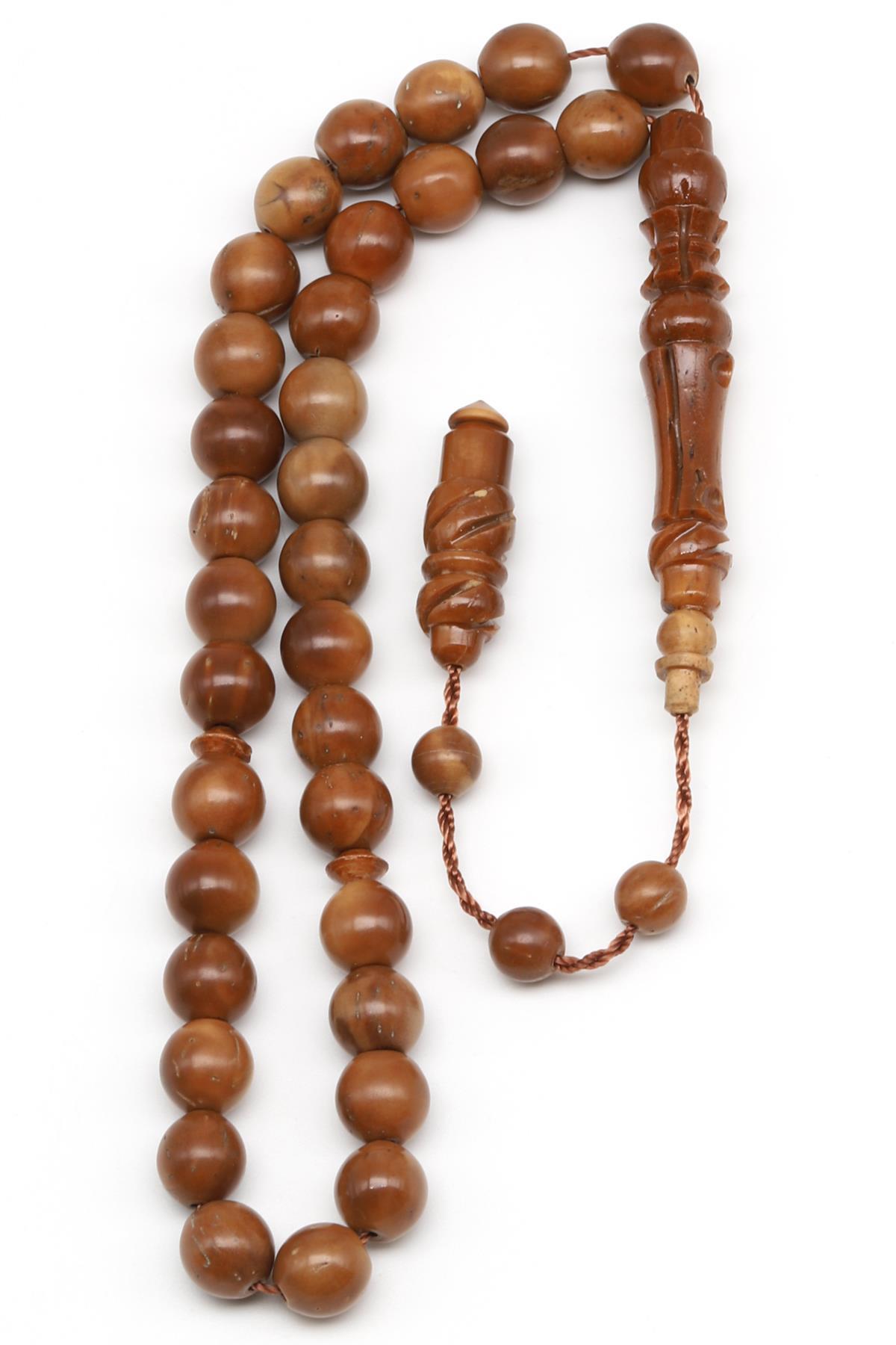 Kuka Ağacı Tesbih 7 mm Küre Kesim