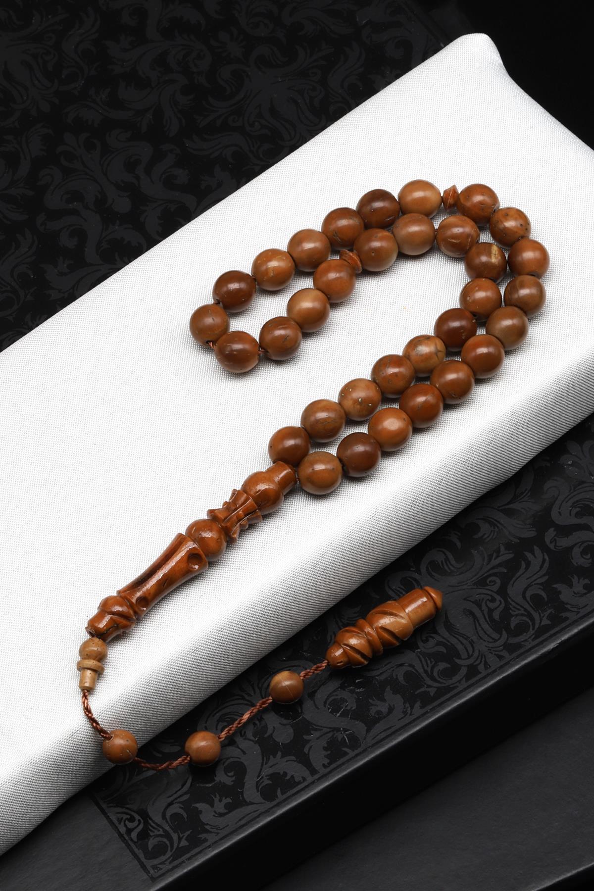 Kuka Ağacı Tesbih 7 mm Küre Kesim