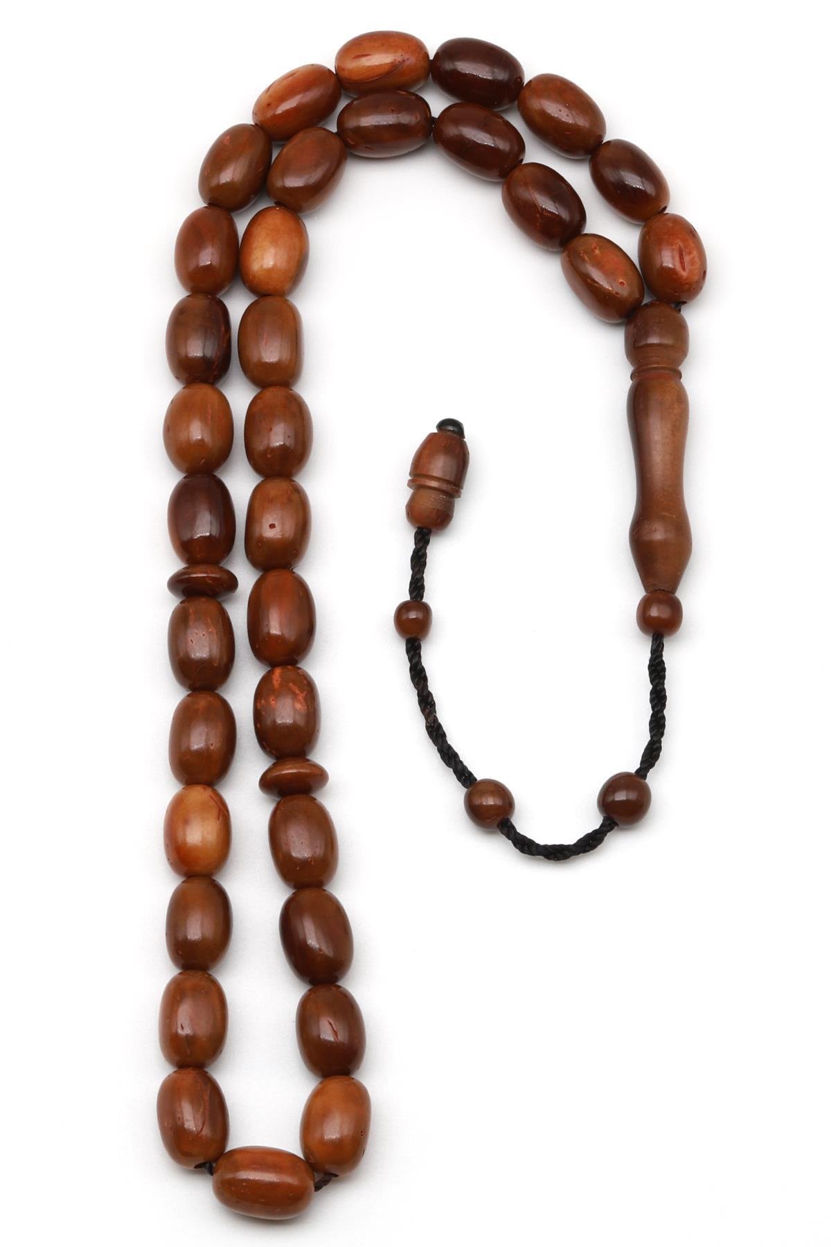 Kuka Ağacı Tesbih 7 x 10 mm Beyzi Kesim