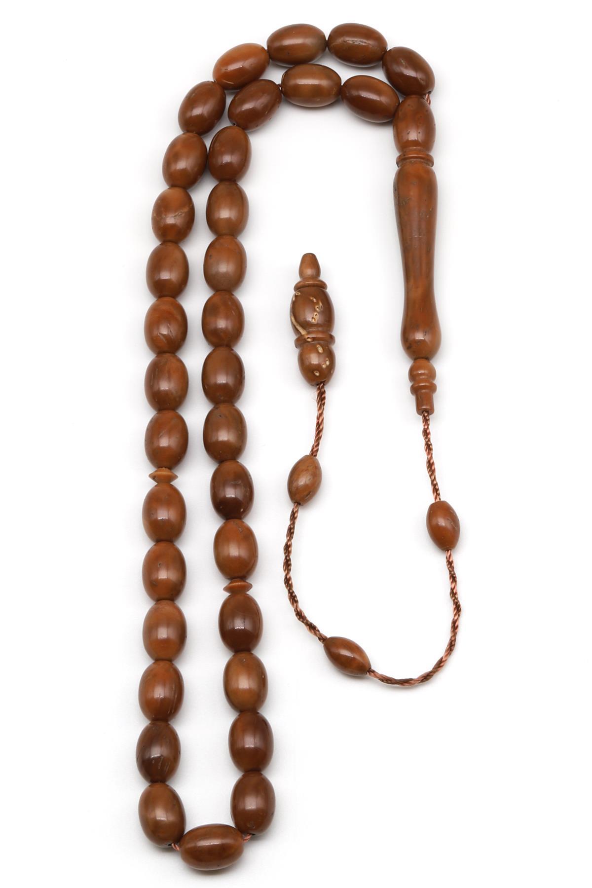 Kuka Ağacı Tesbih 7 x 10 mm Beyzi Kesim