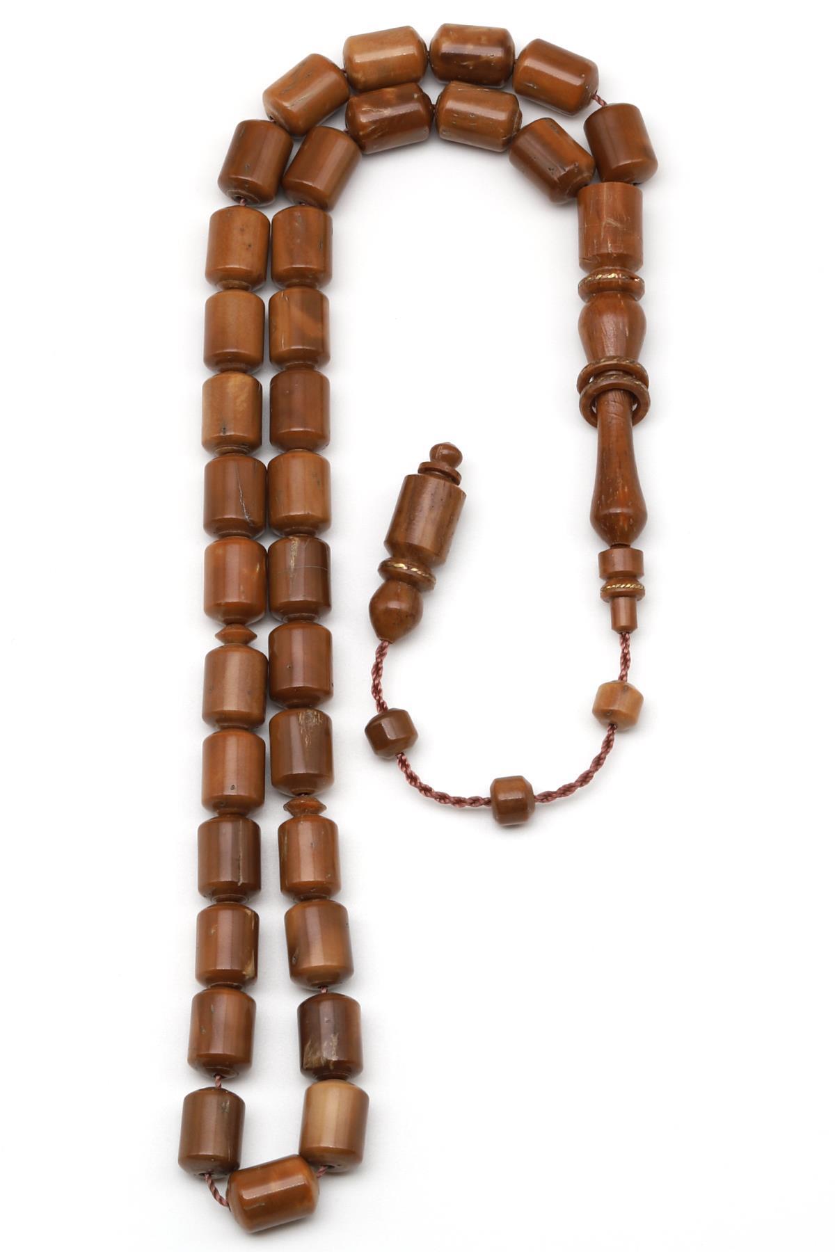 Kuka Ağacı Tesbih 7 x 10 mm Silindir Kesim