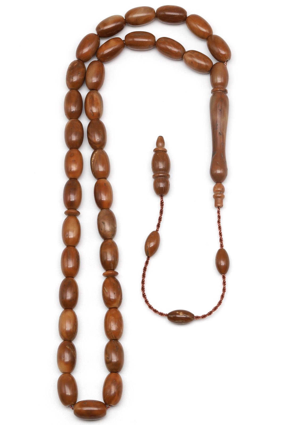 Kuka Ağacı Tesbih 7 x 11 mm Beyzi Kesim 