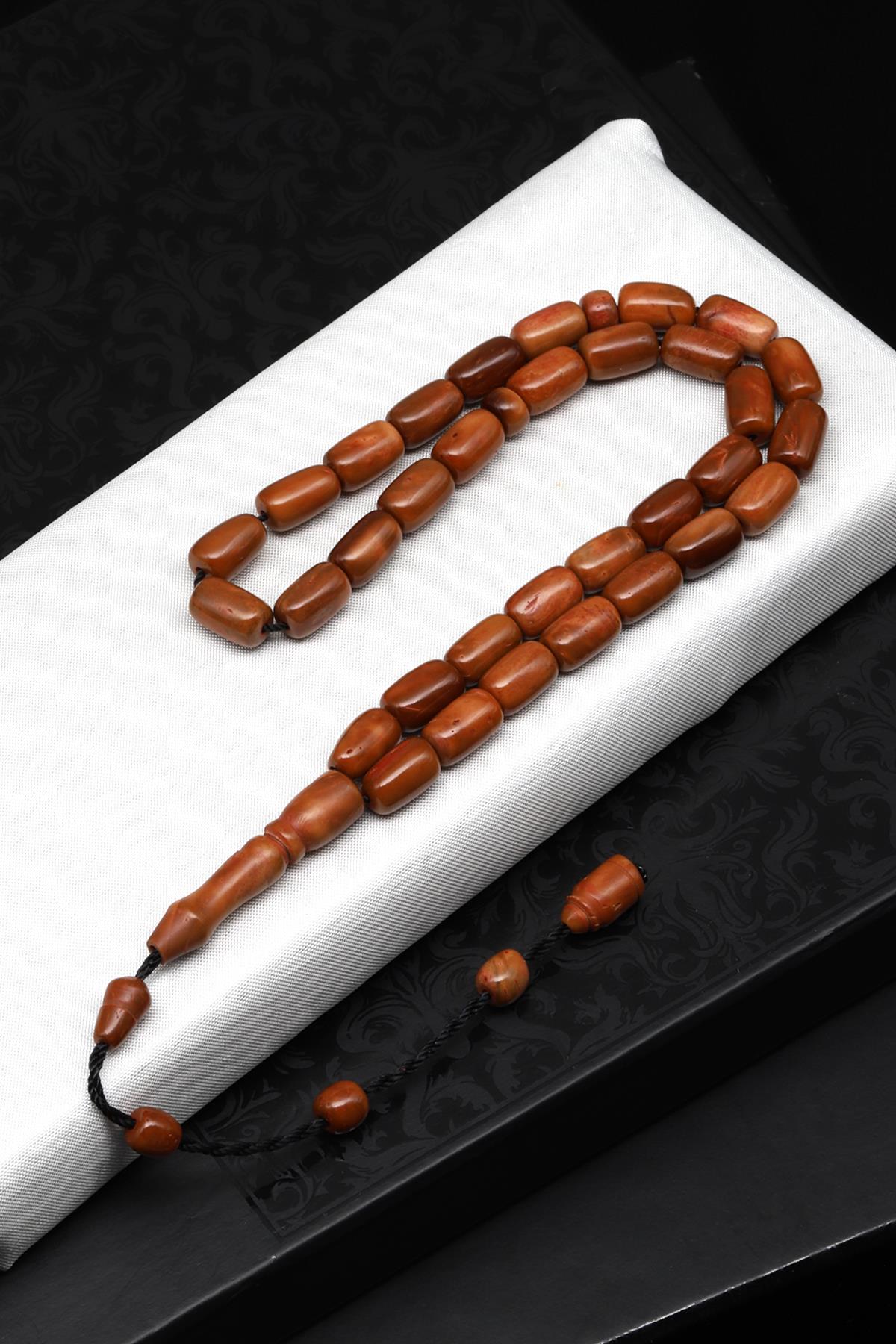 Kuka Ağacı Tesbih 7 x 11 mm Kapsül Kesim