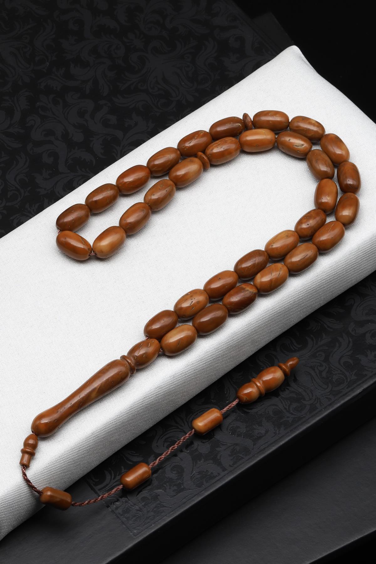 Kuka Ağacı Tesbih 7 x 11 mm Kapsül Kesim