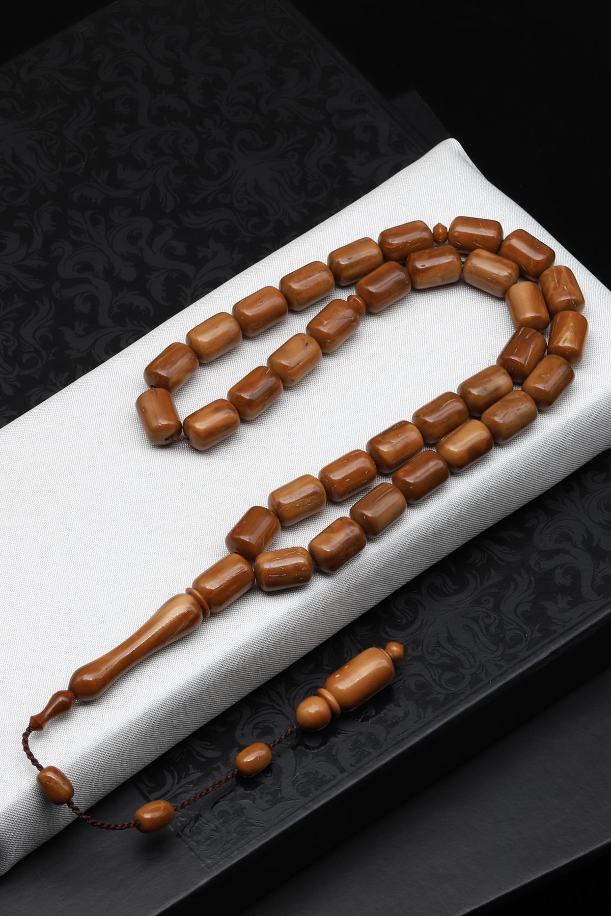 Kuka Ağacı Tesbih 7 x 11 mm Kapsül Kesim