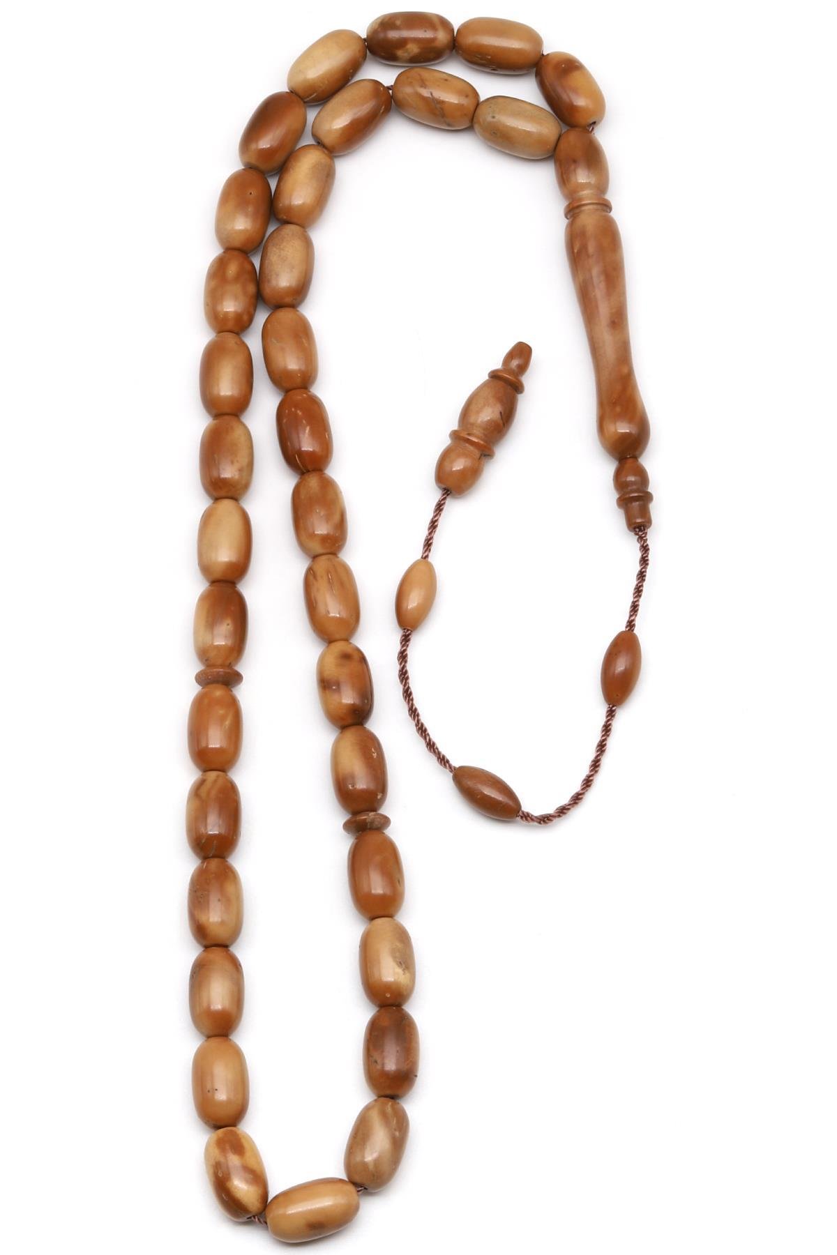 Kuka Ağacı Tesbih 7 x 11 mm Kapsül Kesim - T-1542