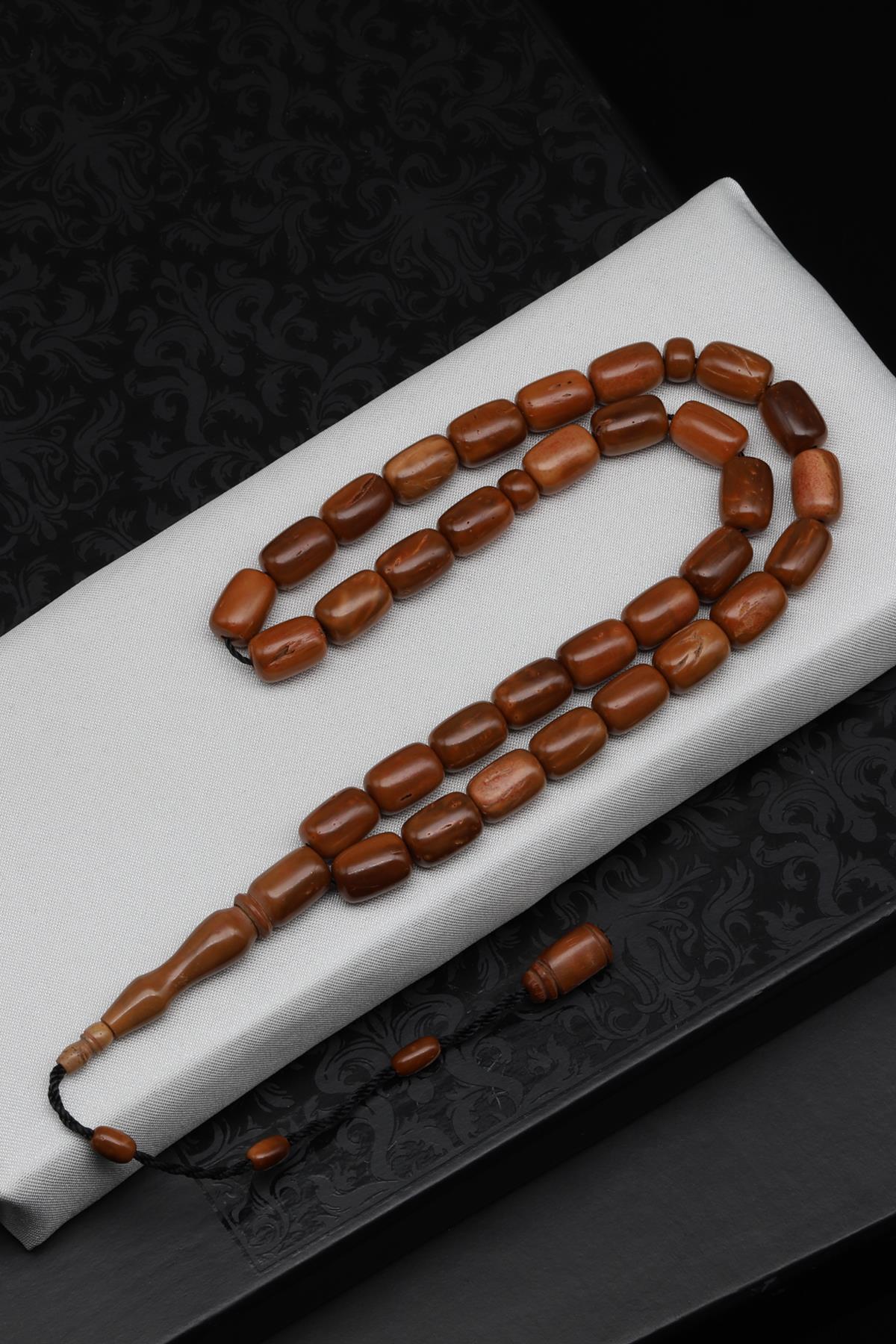 Kuka Ağacı Tesbih 7 x 11 mm Kapsül Kesim