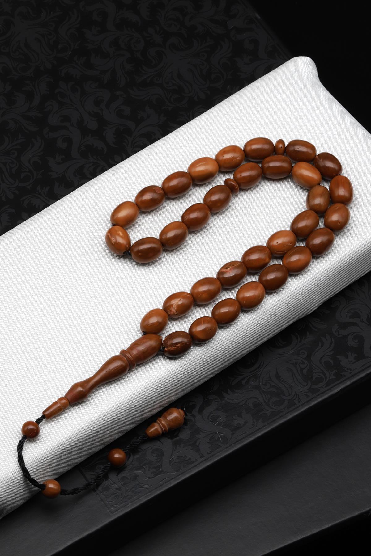 Kuka Ağacı Tesbih 7 x 9 mm Beyzi Kesim