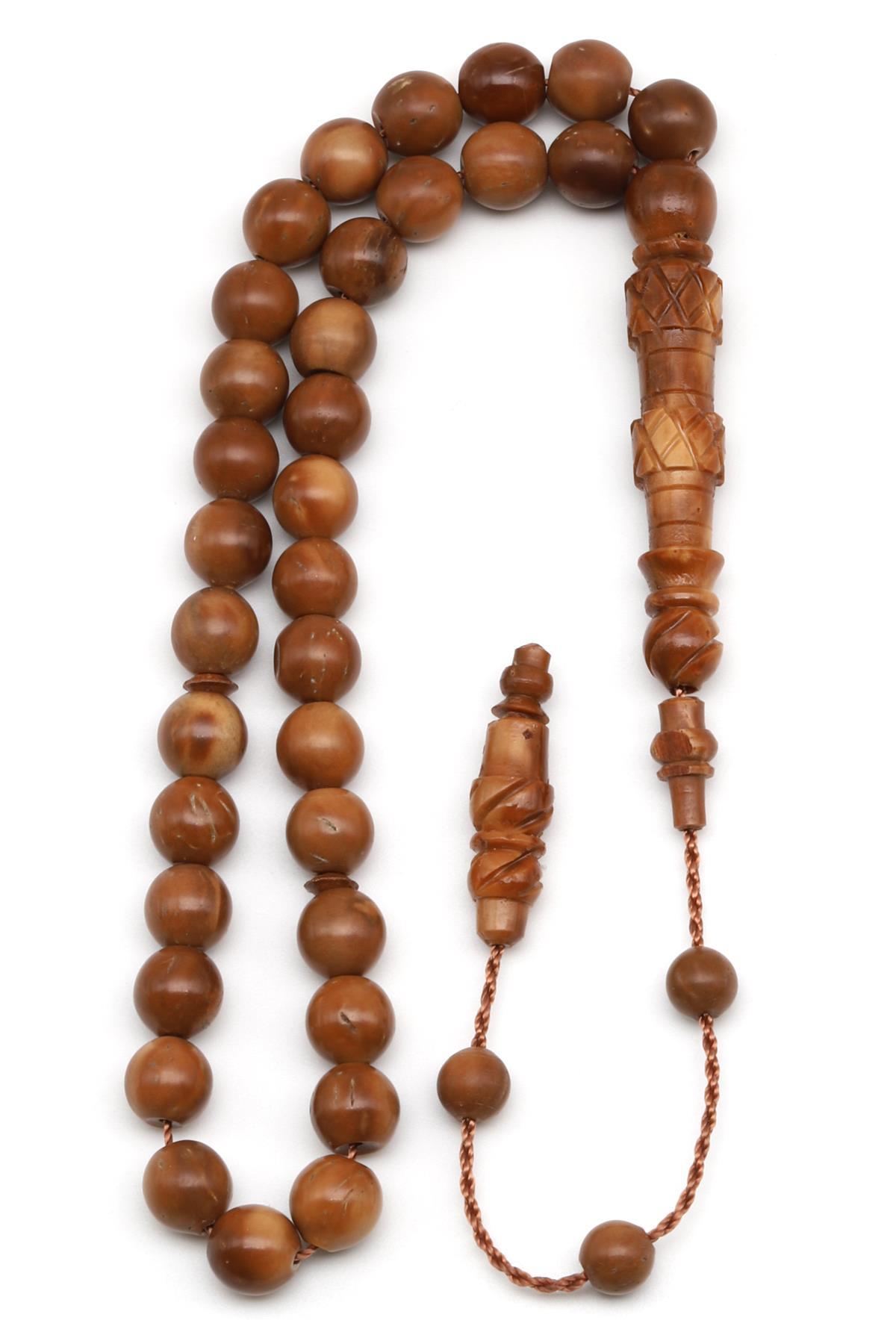 Kuka Ağacı Tesbih 8 mm Küre Kesim