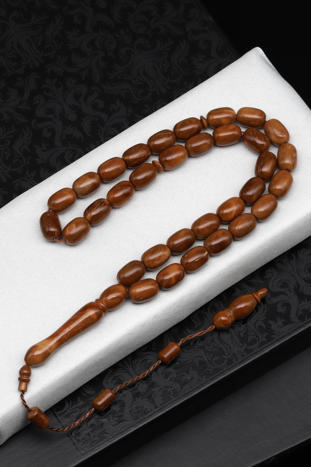 Kuka Ağacı Tesbih 8 x 11 mm Kapsaül Kesim