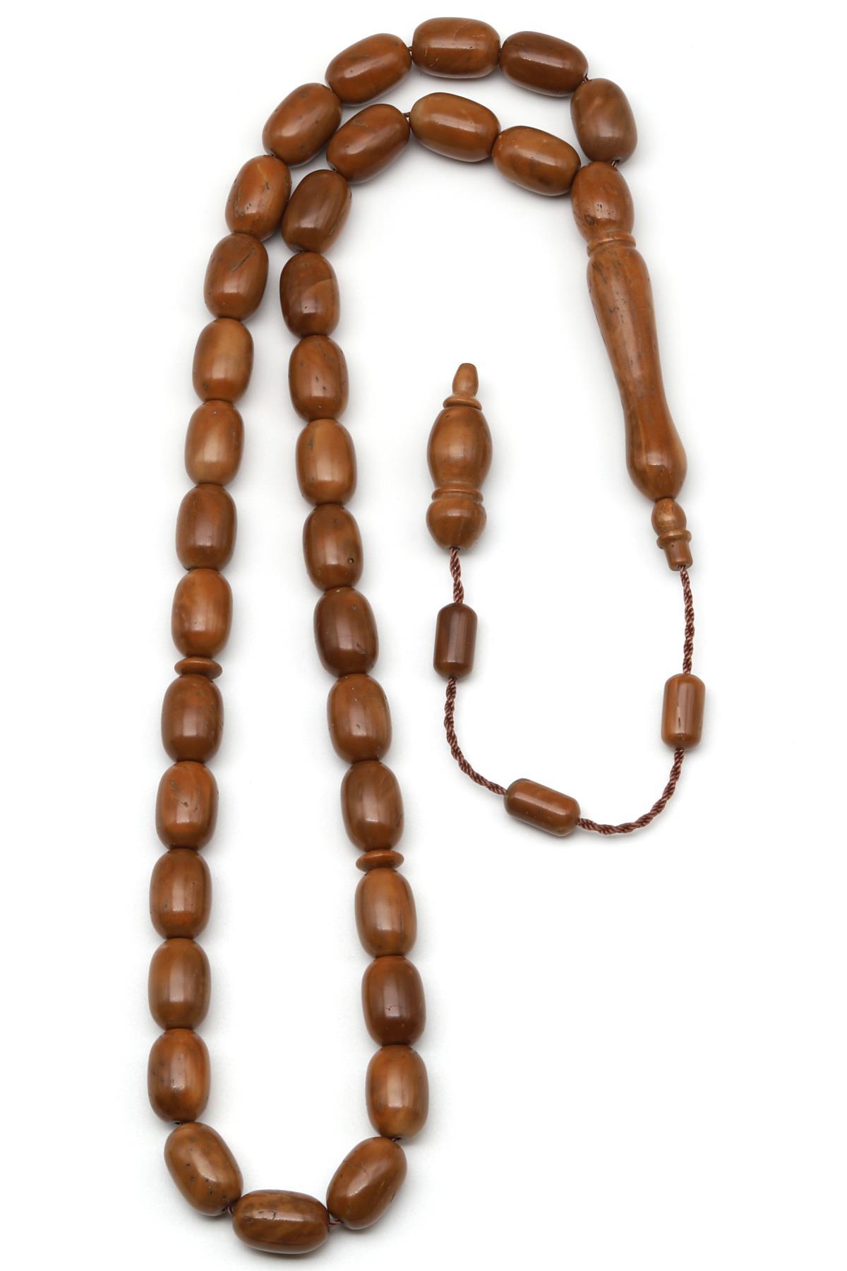 Kuka Ağacı Tesbih 8 x 11 mm Kapsül Kesim