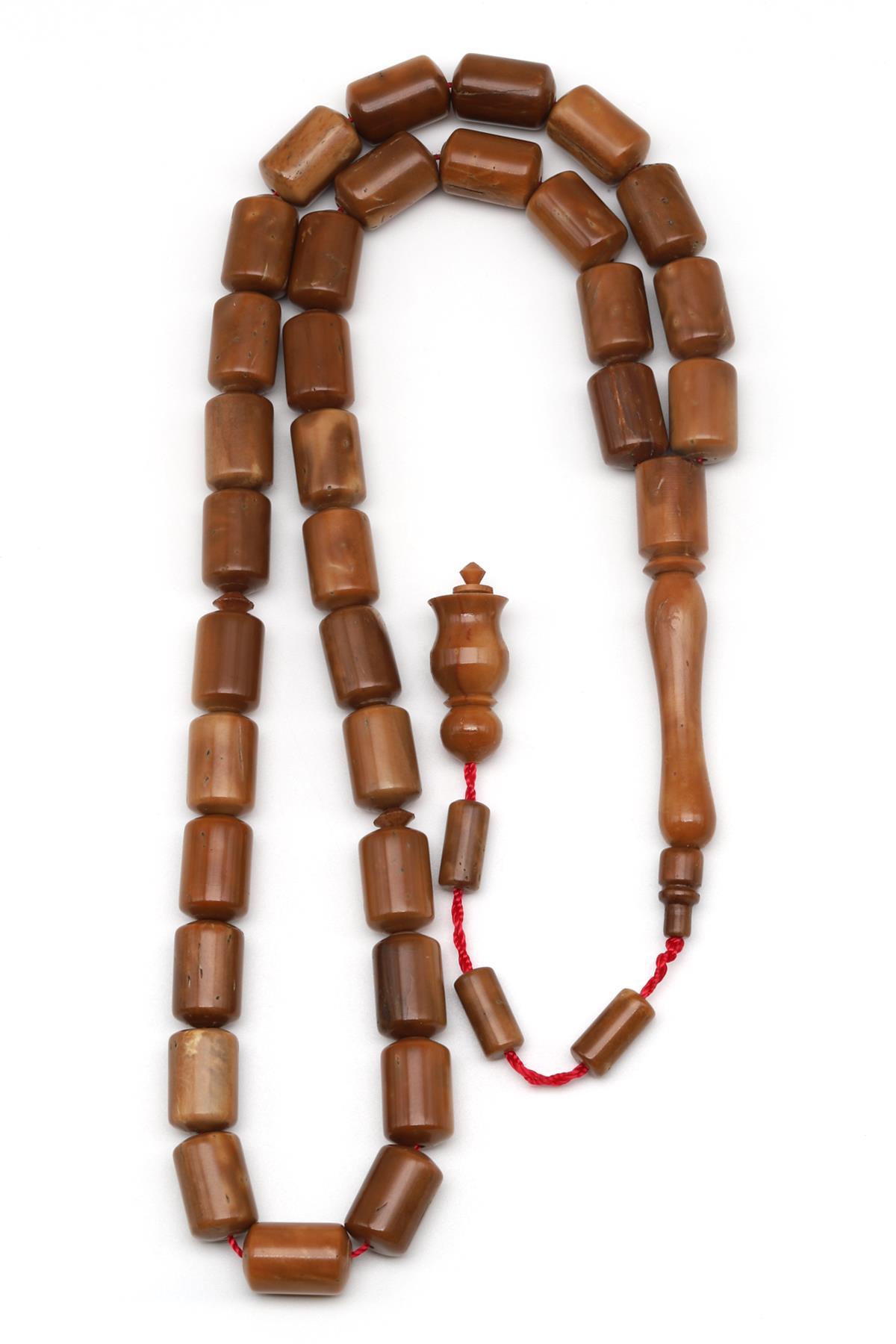 Kuka Ağacı Tesbih 8 x 12 mm Kapsül Kesim 