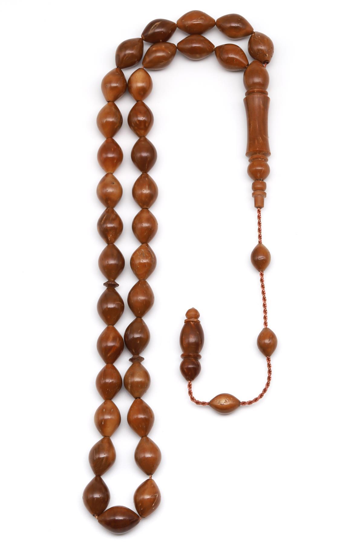 Kuka Ağacı Tesbih 9 x 12 mm Beyzi Kesim