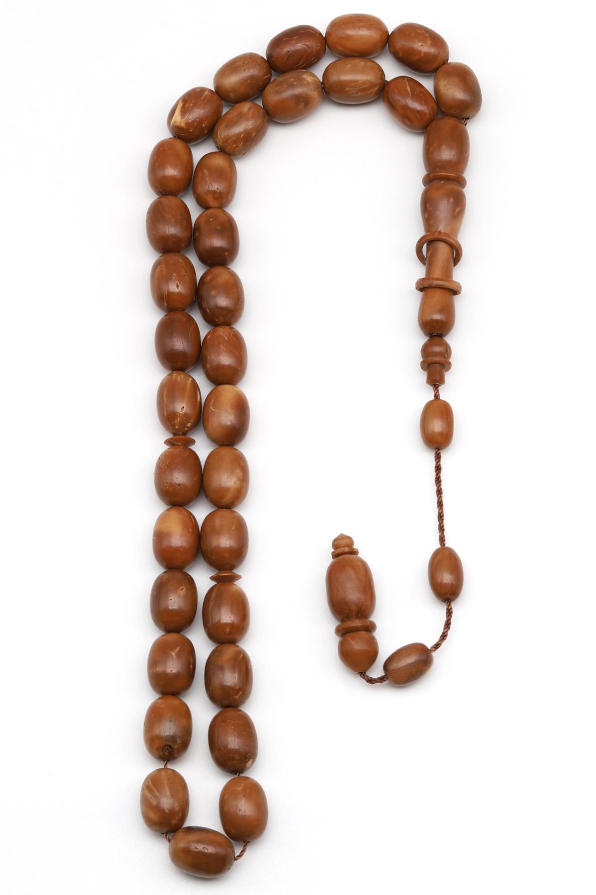 Kuka Ağacı Tesbih 9 x 12 mm Kapsül Kesim