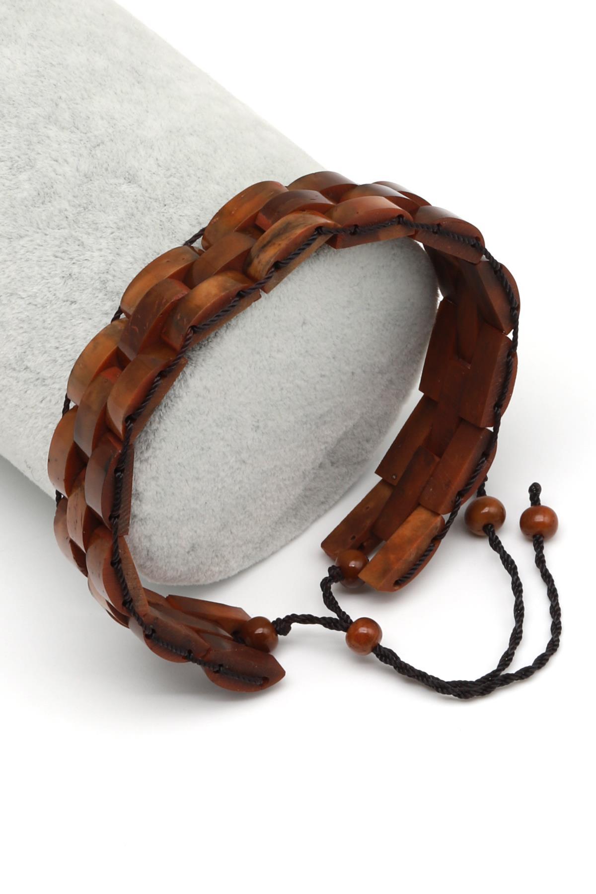 Kuka Makrome Örme Bileklik