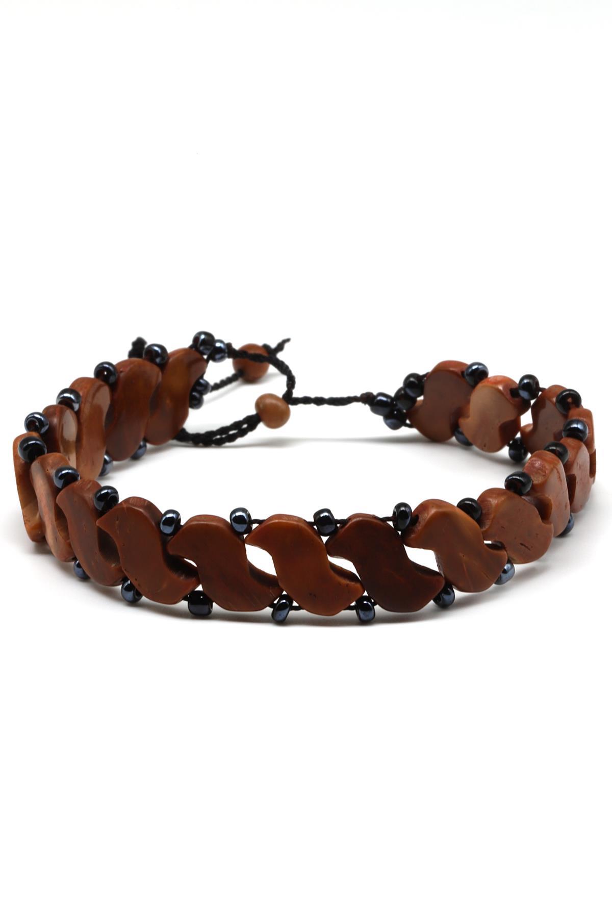 Kuka Makrome Örme Bileklik