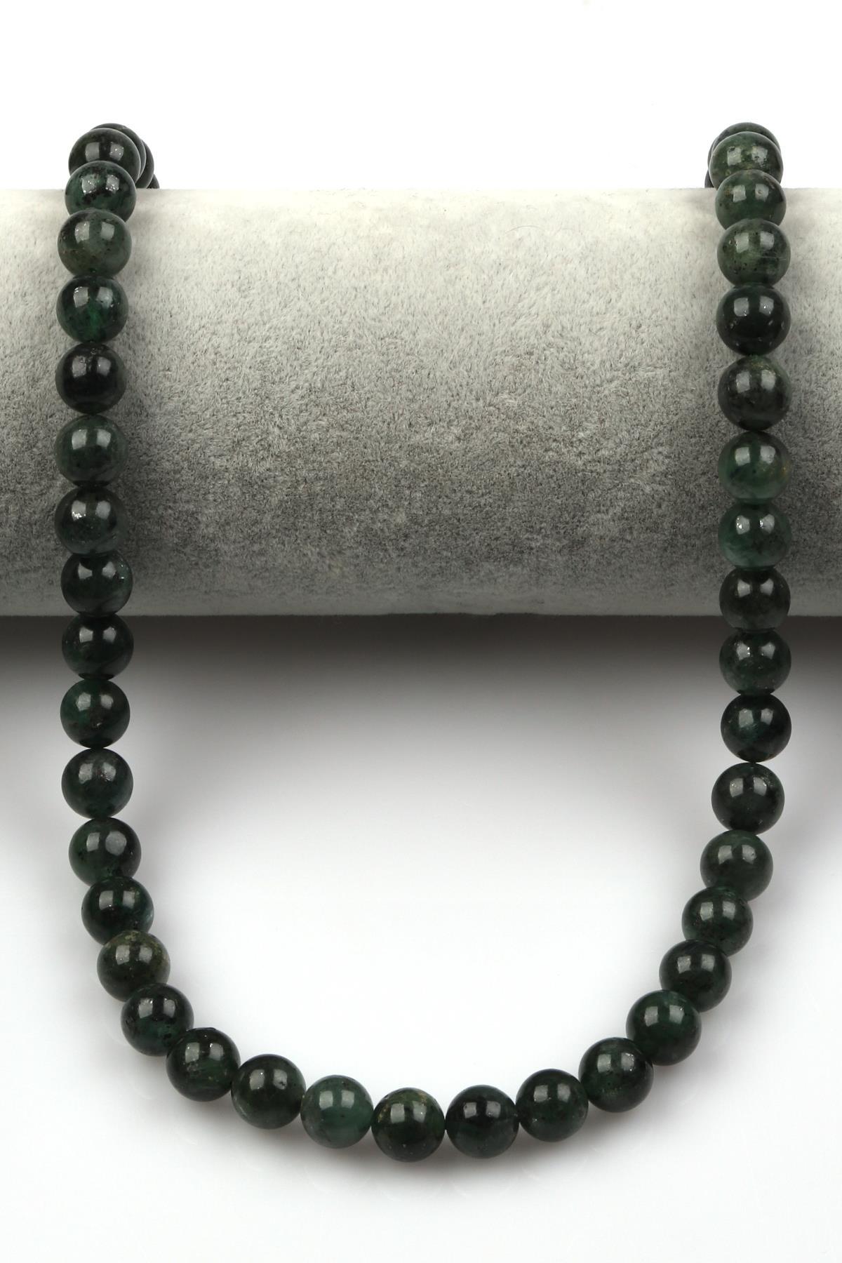 Kyanit Doğal Taş Dizi 8 mm Küre Kesim