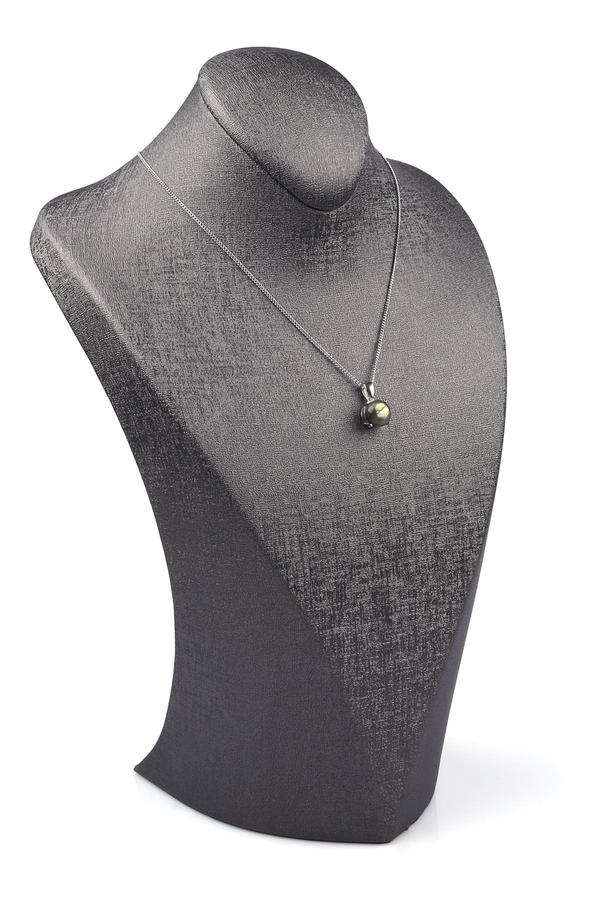 Labradorit Doğal Taş 925 Ayar Gümüş Kolye