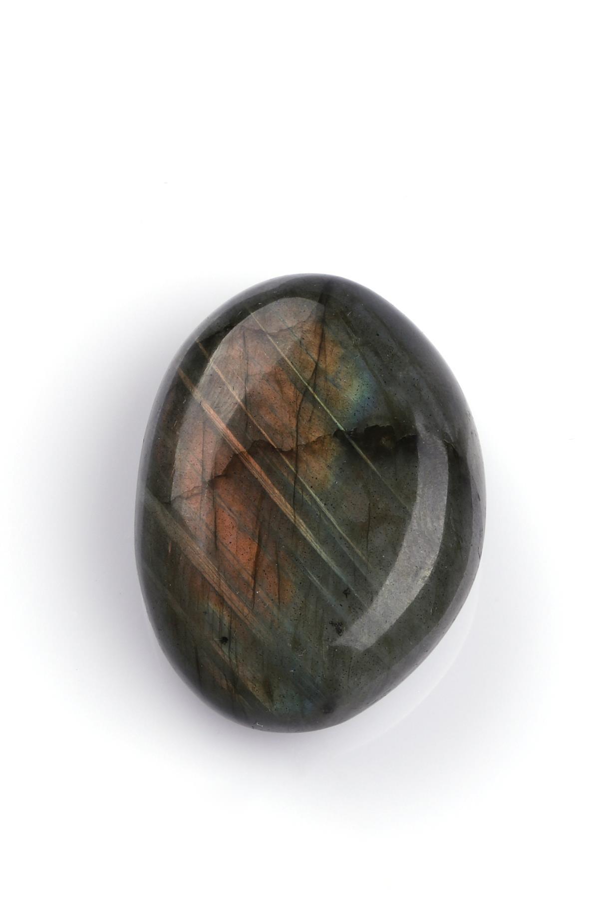 Labradorit Doğal Taş Oval Parça