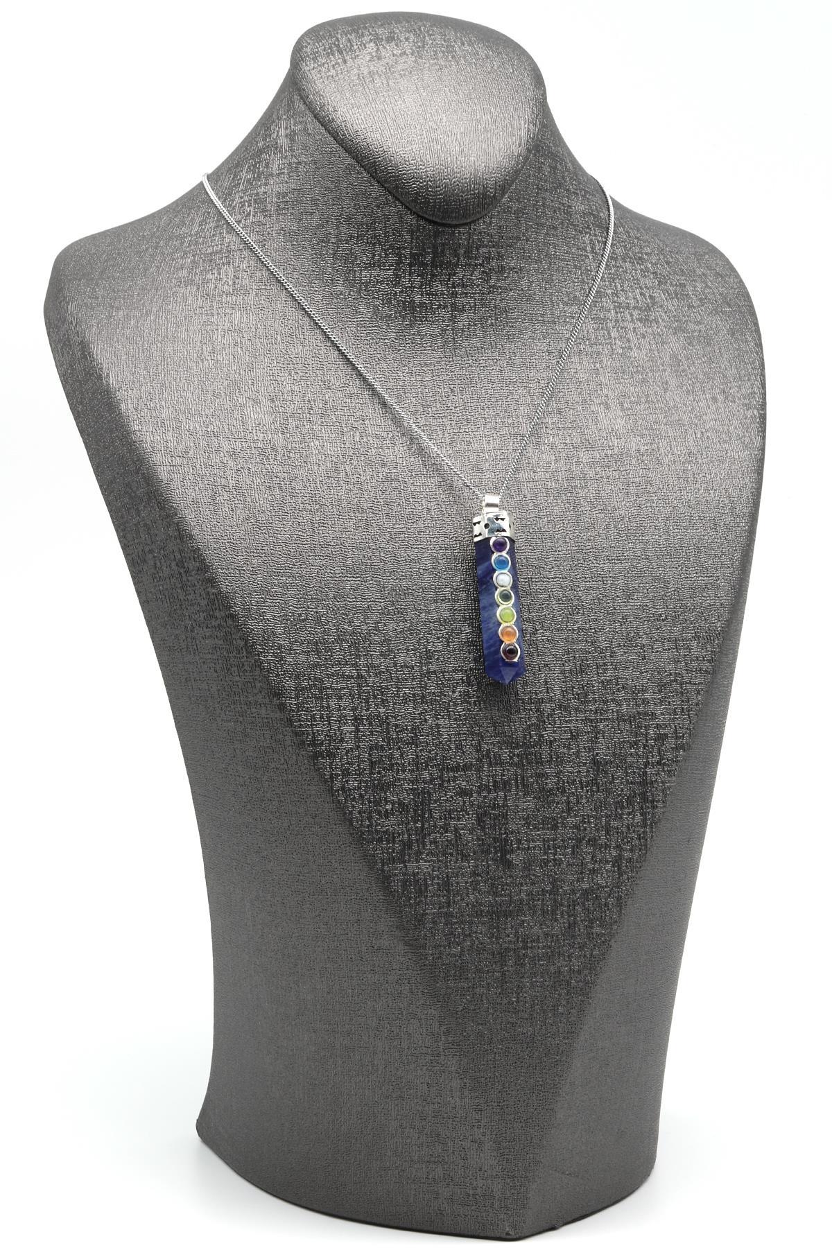 Lapis Lazuli - Çakra Doğal Taş Kolye