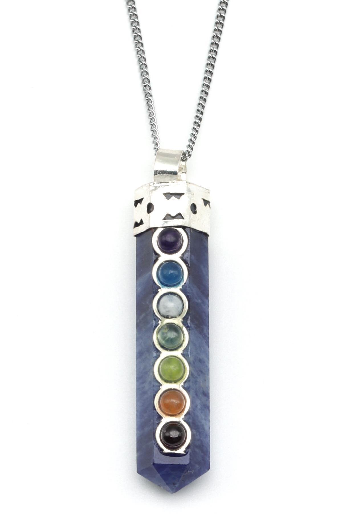 Lapis Lazuli - Çakra Doğal Taş Kolye