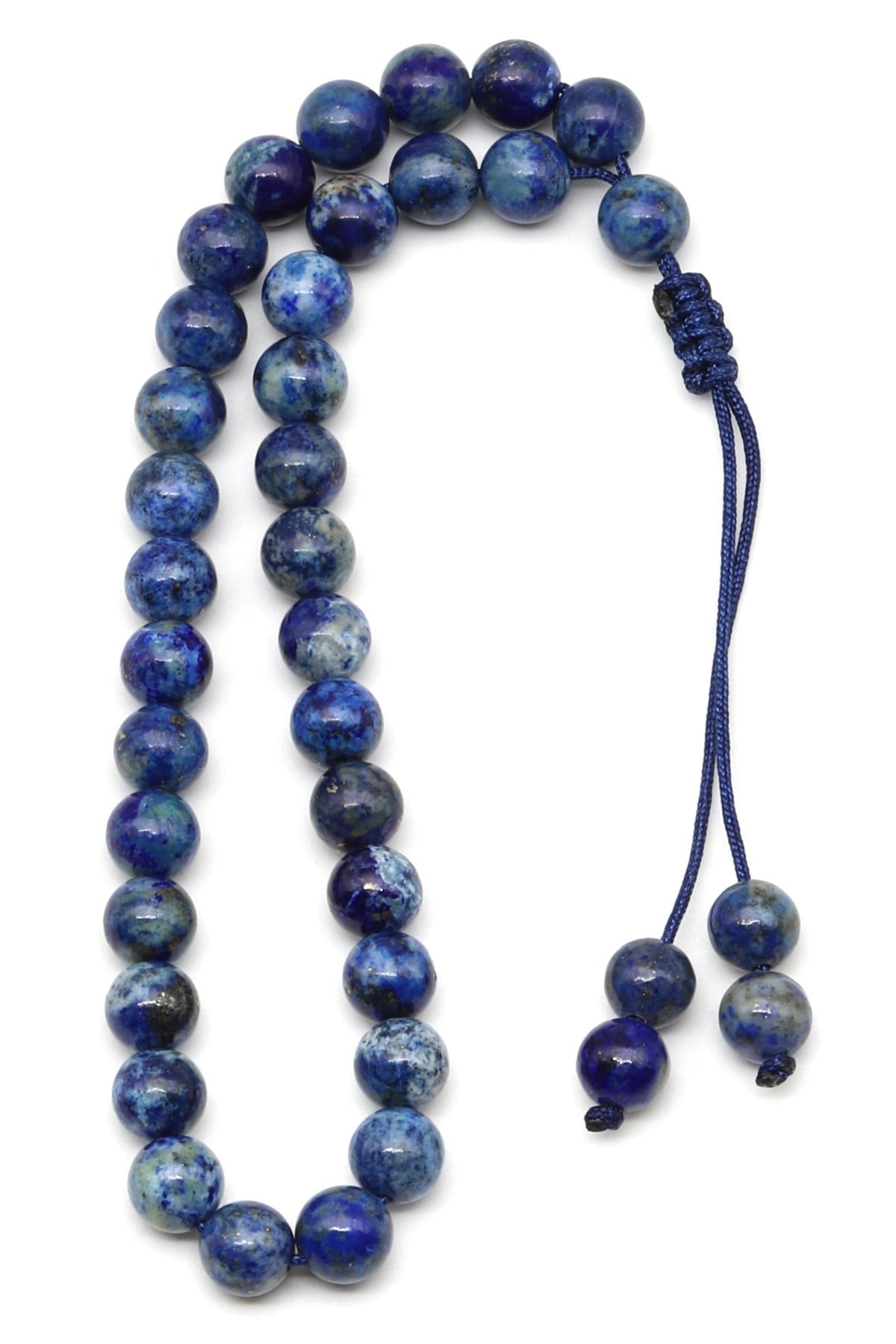 Lapis Lazuli Doğal Taş Bileklik Tesbih 6 mm Küre Kesim TSB-0481