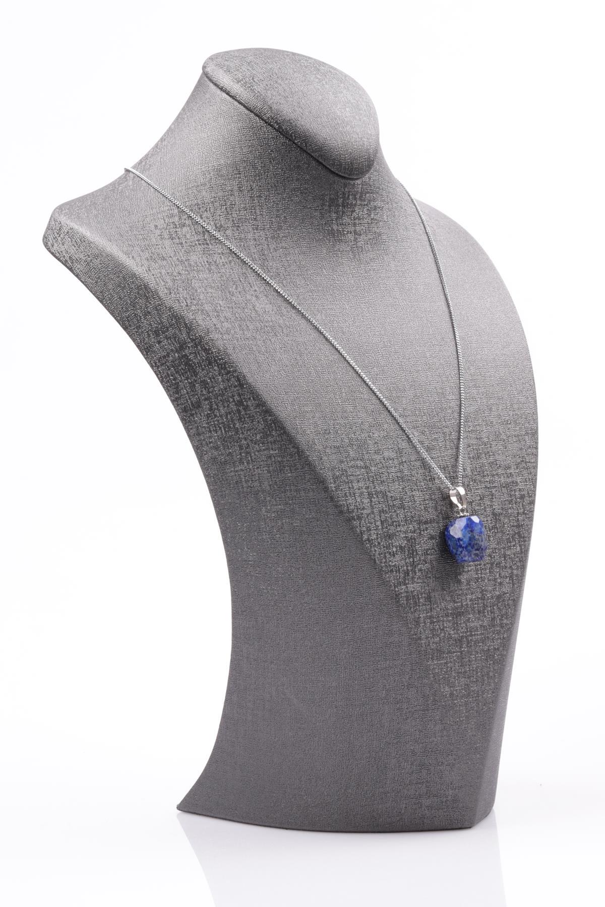 Lapis Lazuli Doğal Taş Kolye