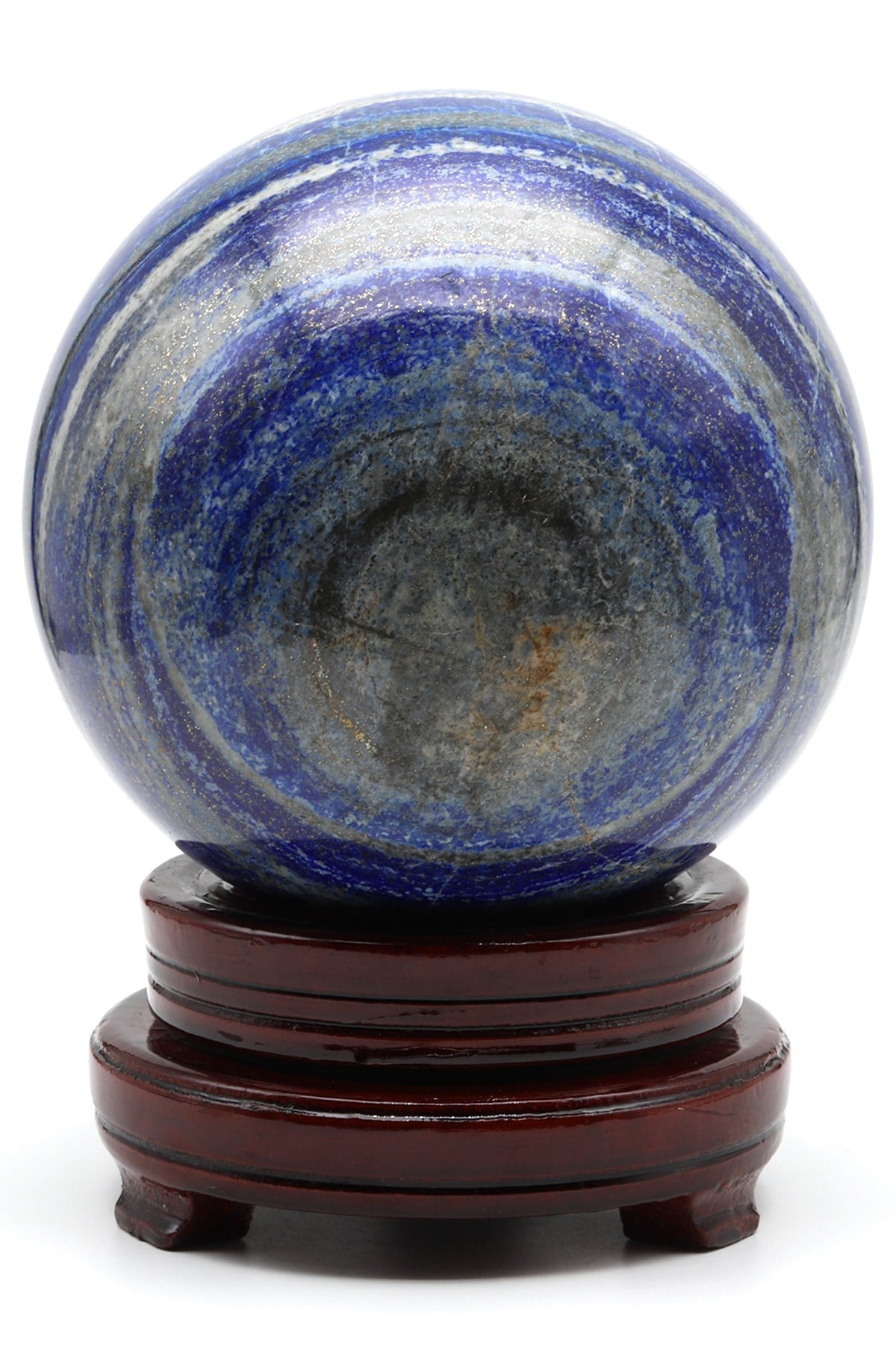 Lapis Lazuli Doğal Taş Standlı Küre - 6705 Gr.