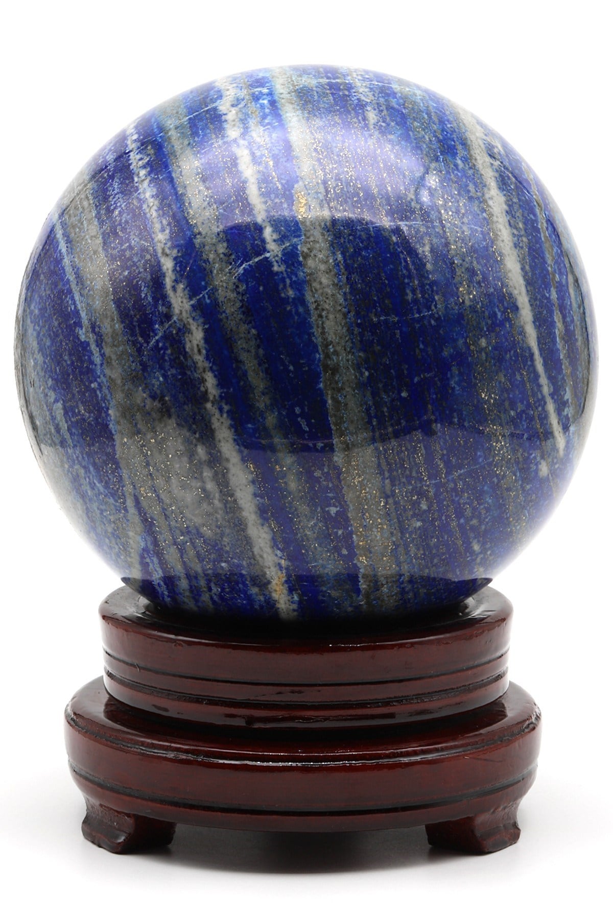 Lapis Lazuli Doğal Taş Standlı Küre - 6705 Gr.