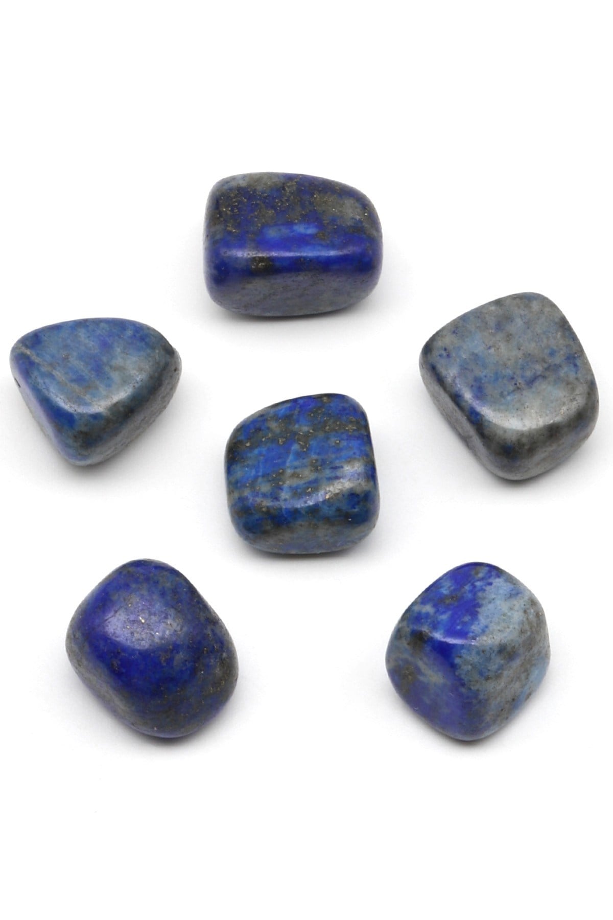 Lapis Lazuli Doğal Taş Tamburlanmış Parça - Tımbıl
