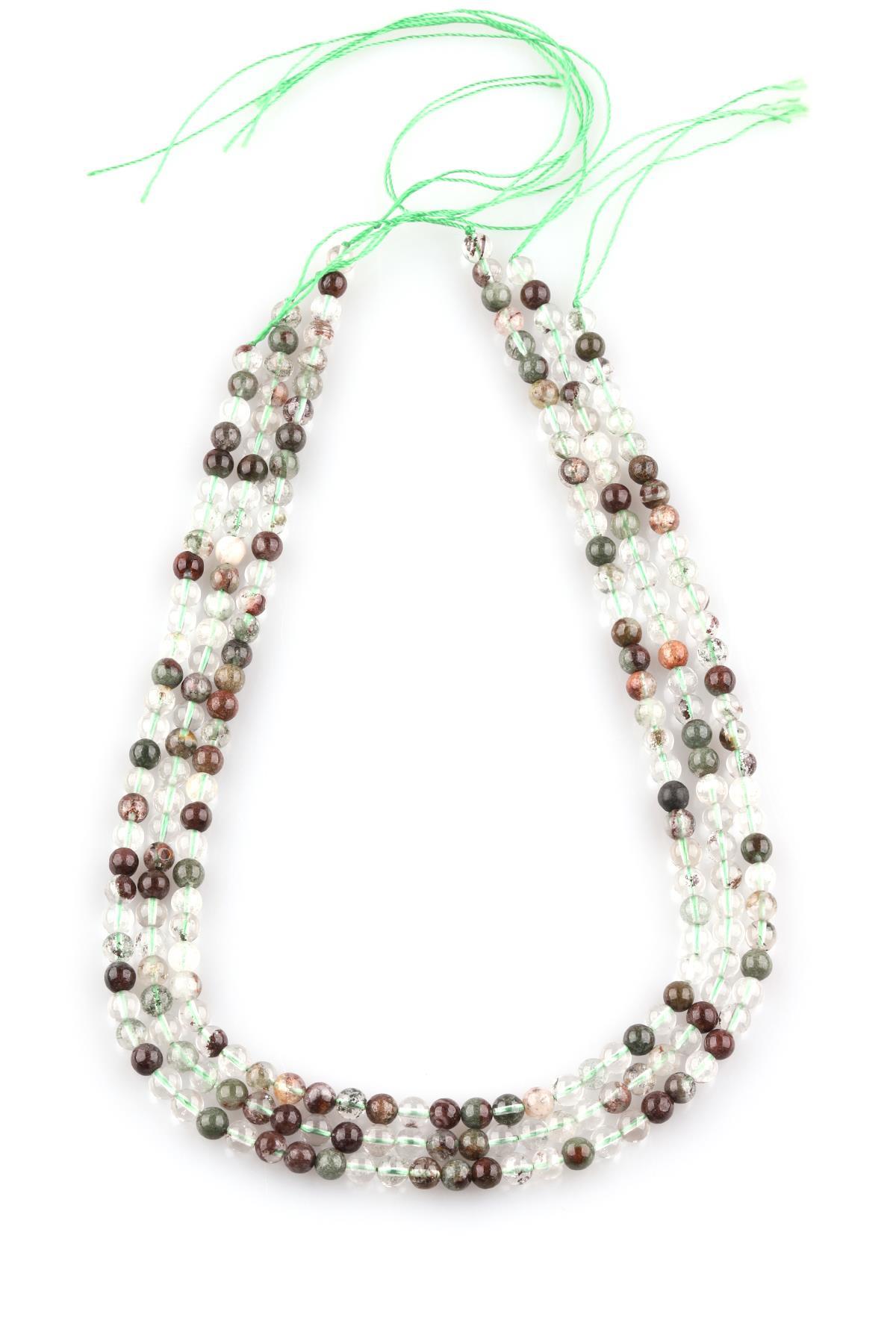 Lodolit Kuvars Doğal Taş Dizi 5 mm Küre Kesim