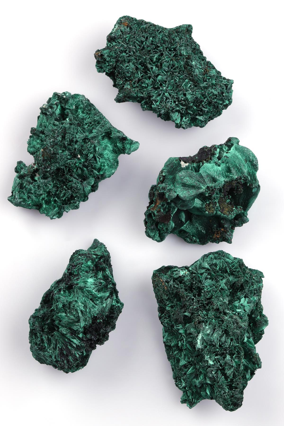 Malakit Doğal Taş Ham Parça