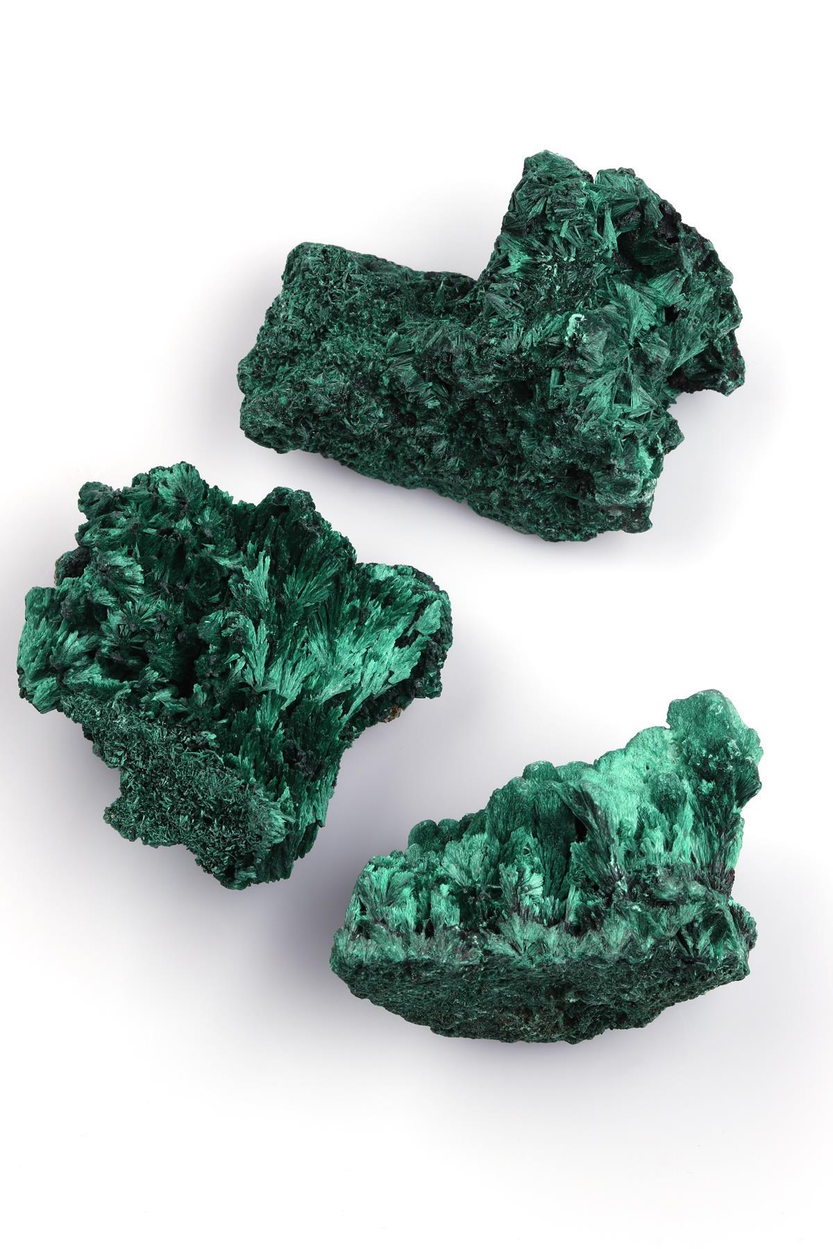 Malakit Doğal Taş Ham Parça