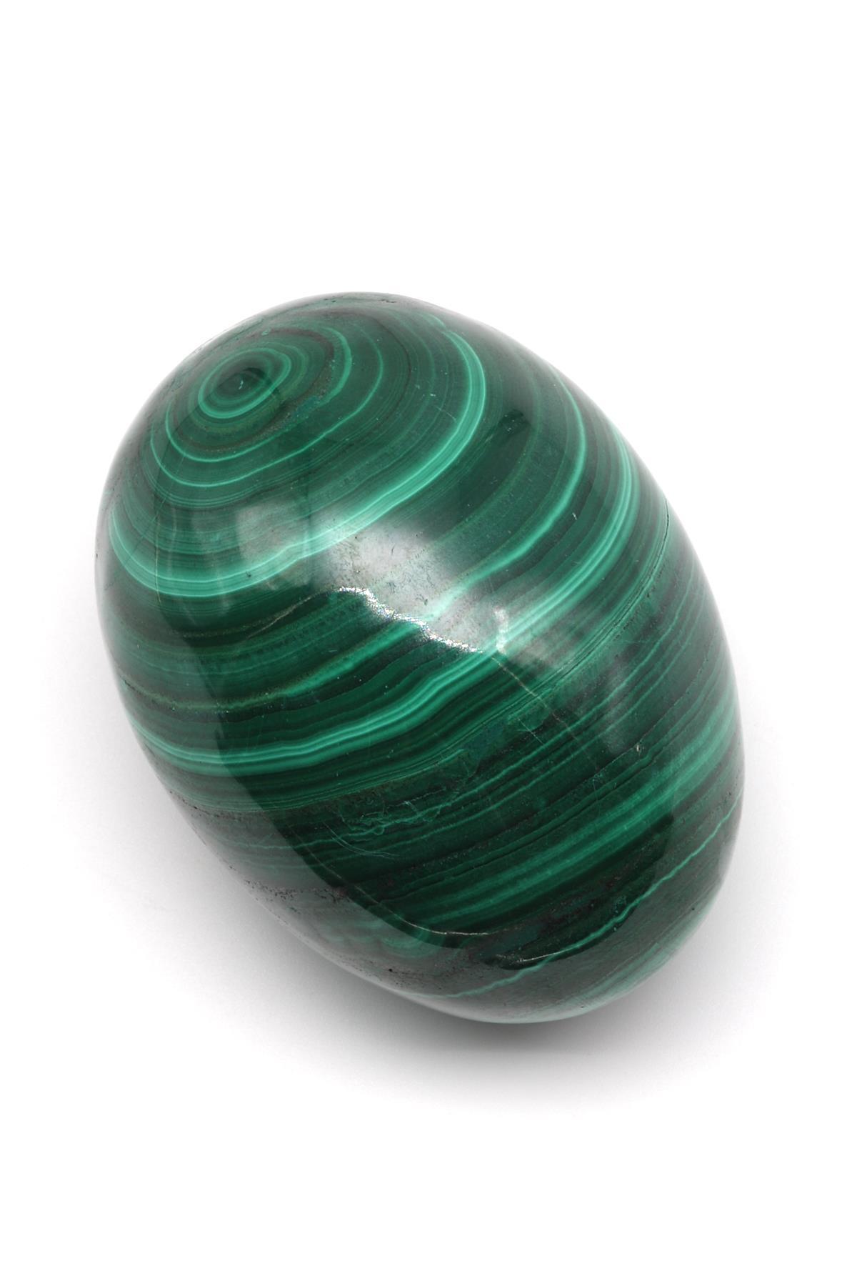 Malakit Doğal Taş Yumurta
