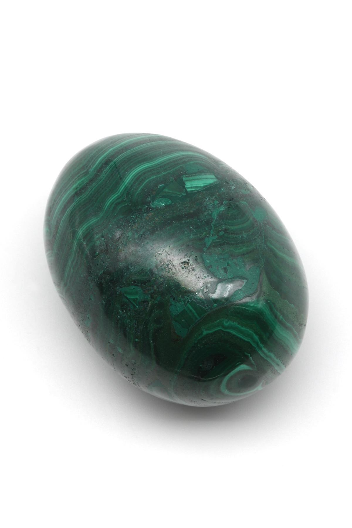Malakit Doğal Taş Yumurta