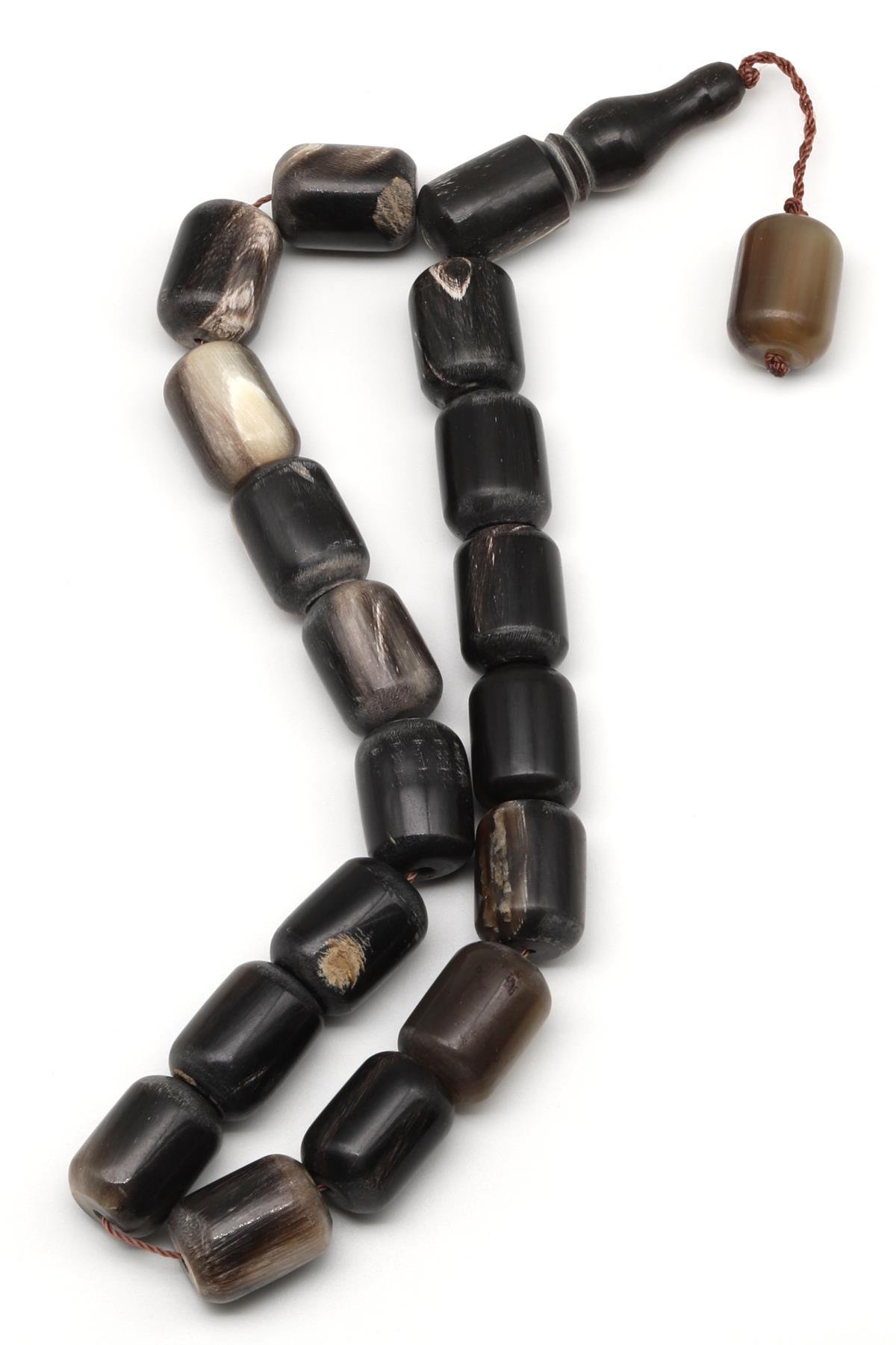 Maskot Efe Bufalo Boynuzu Tesbih 12 x 16 mm Kapsül Kesim