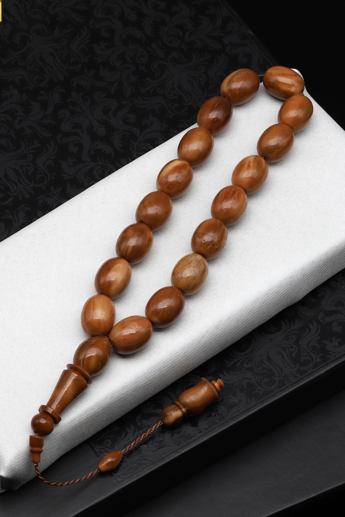 Maskot Efe Kuka Ağacı Tesbih 12 x 15 mm Beyzi Kesim