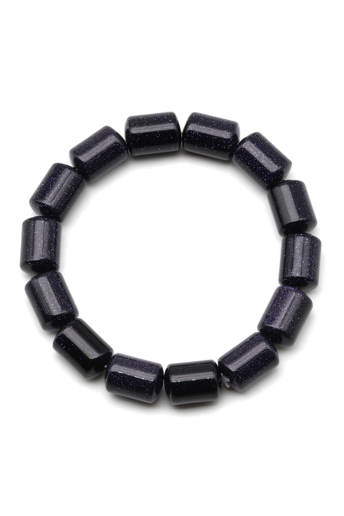 Mavi Yıldız Taşı Bileklik 10 x 14 mm Özel Kesim - BLK-2436