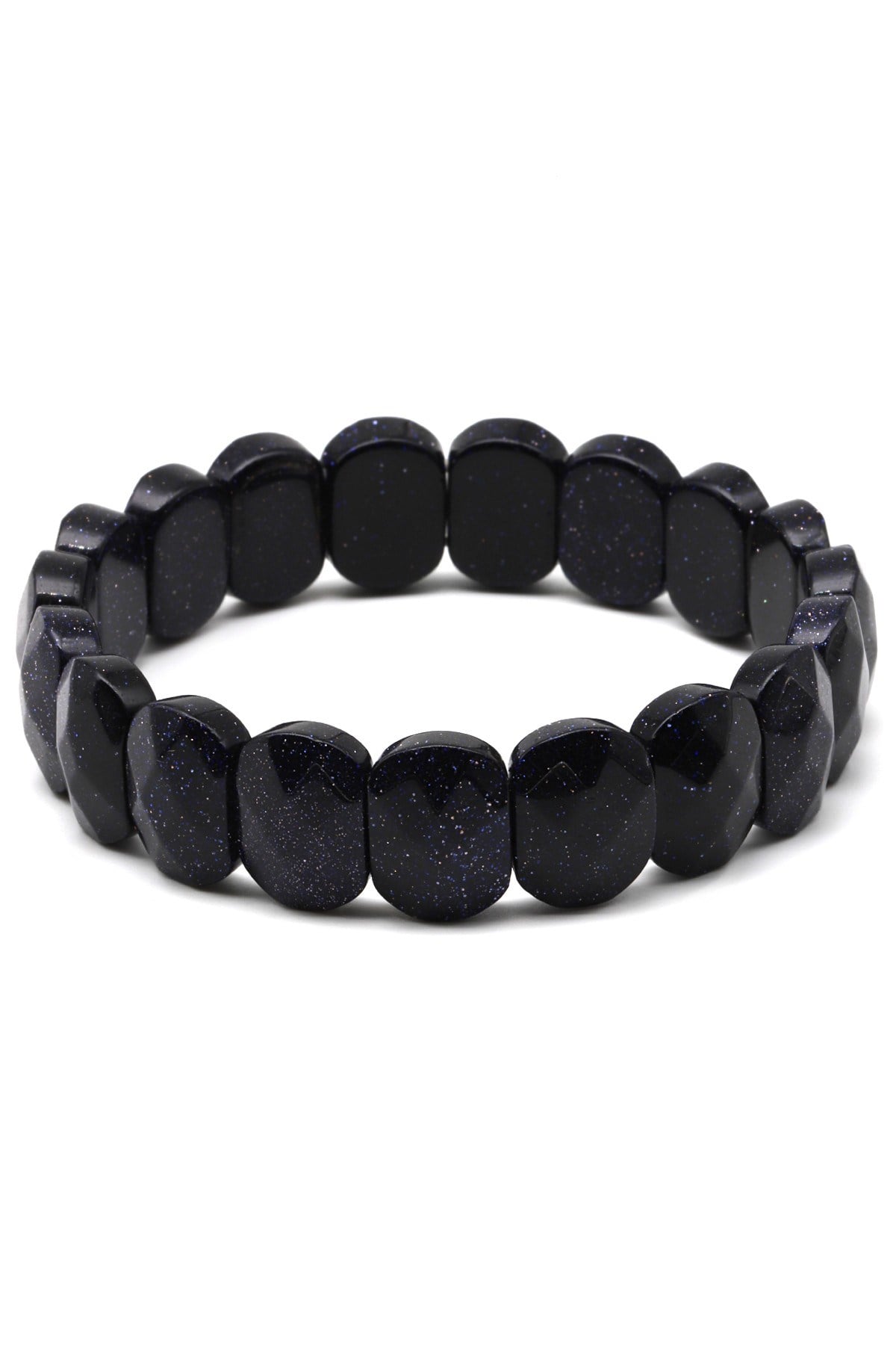 Mavi Yıldız Taşı Bileklik 11 x 15 mm Özel Kesim - BLK-2409